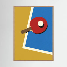 Table Tennis Team Red by Rosi Feist