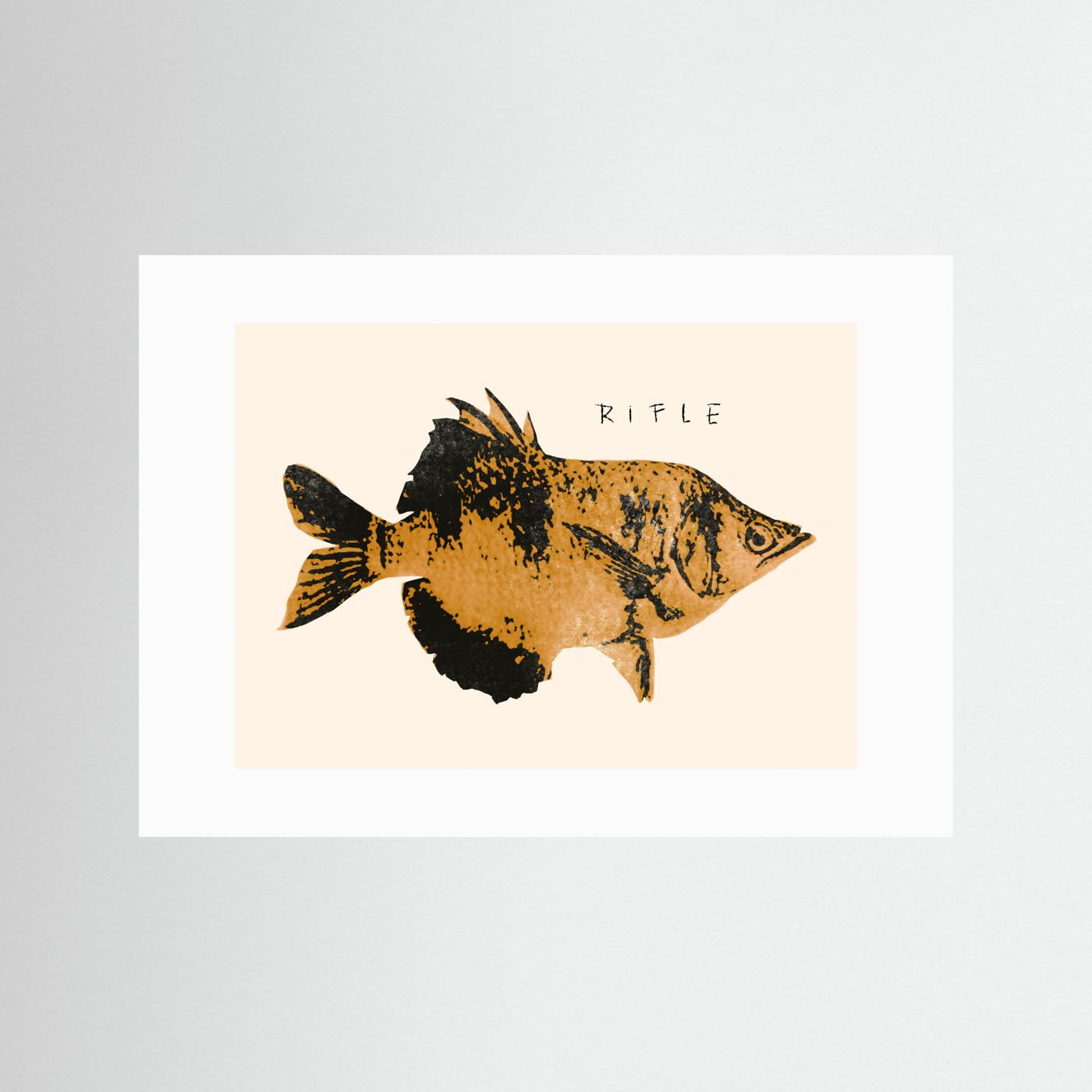 Rustic Patterned Fish by Josephin Hermsdorf