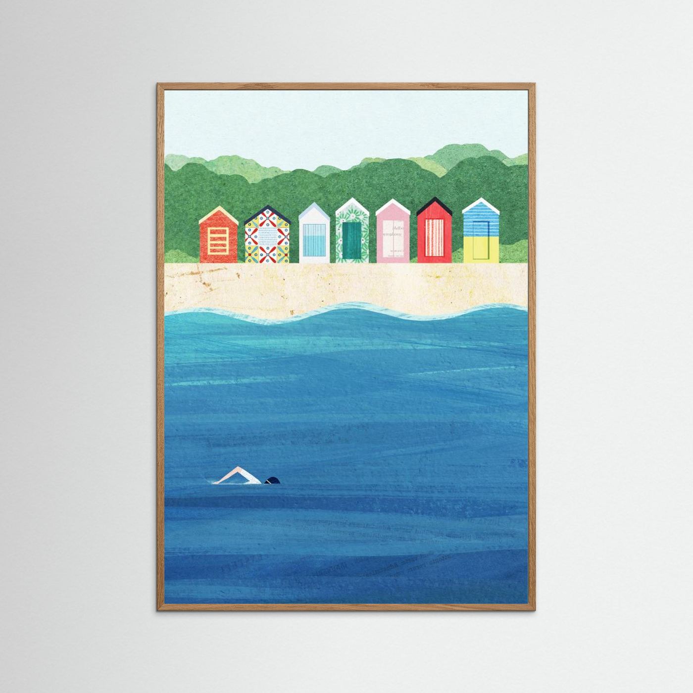 Beach Huts by Longwayhome
