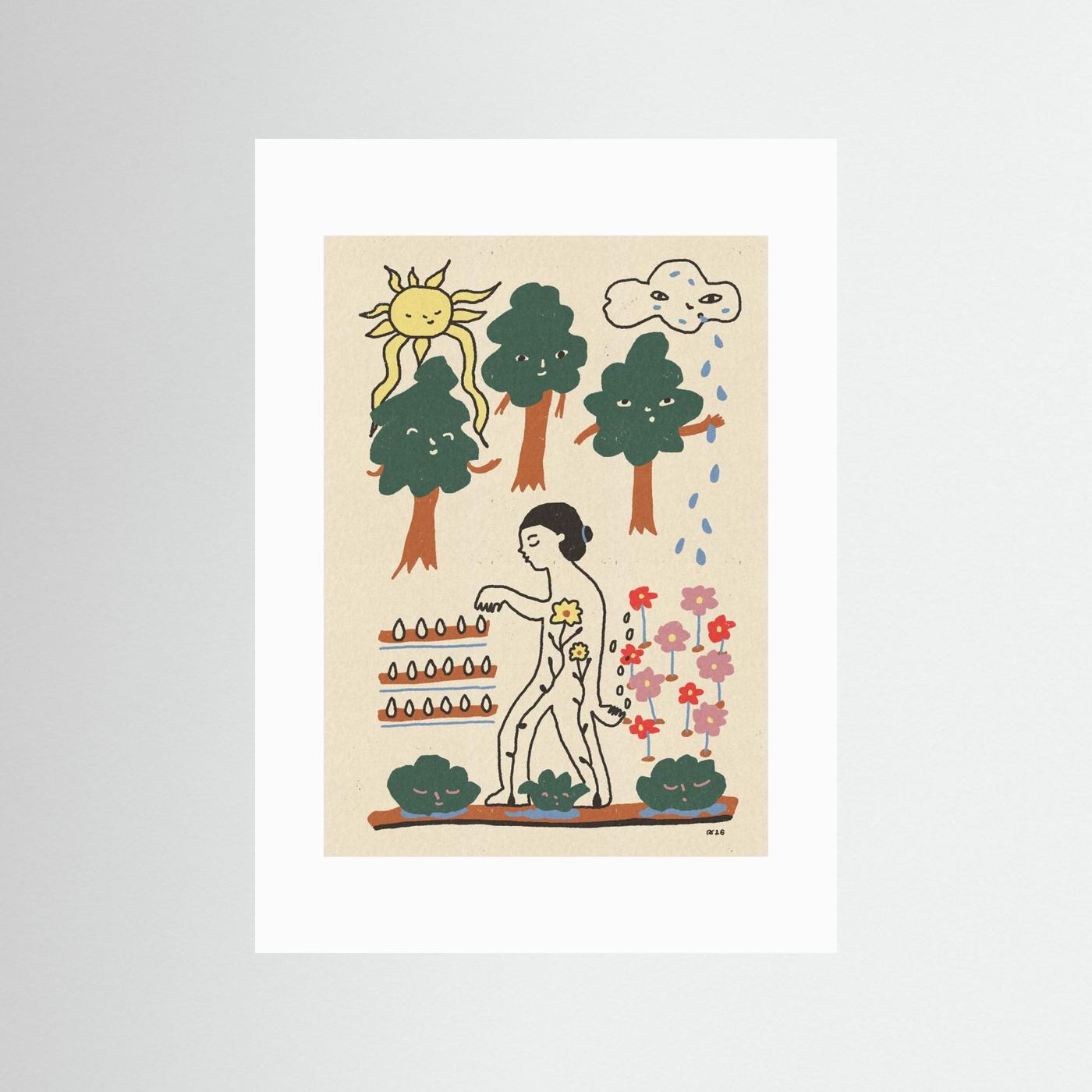 Inner Garden Growth by Raipa Studio