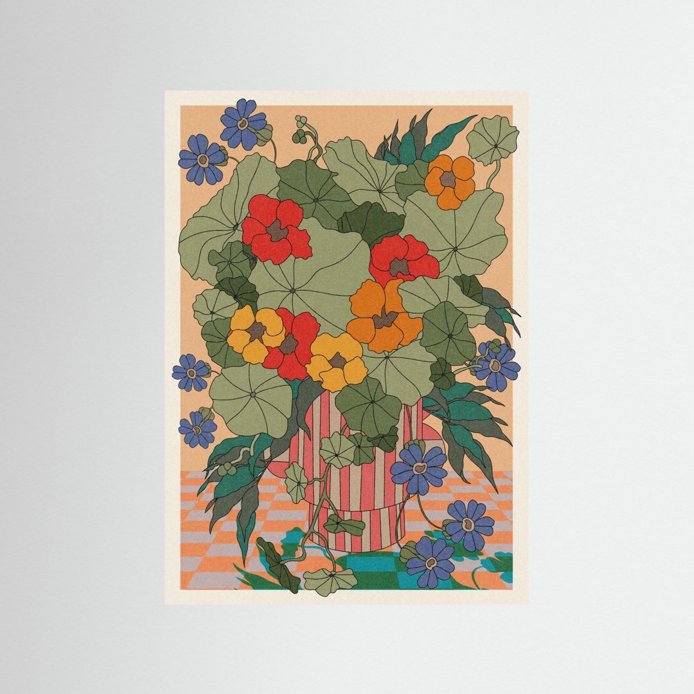 Nasturtiums by Omg Kitty