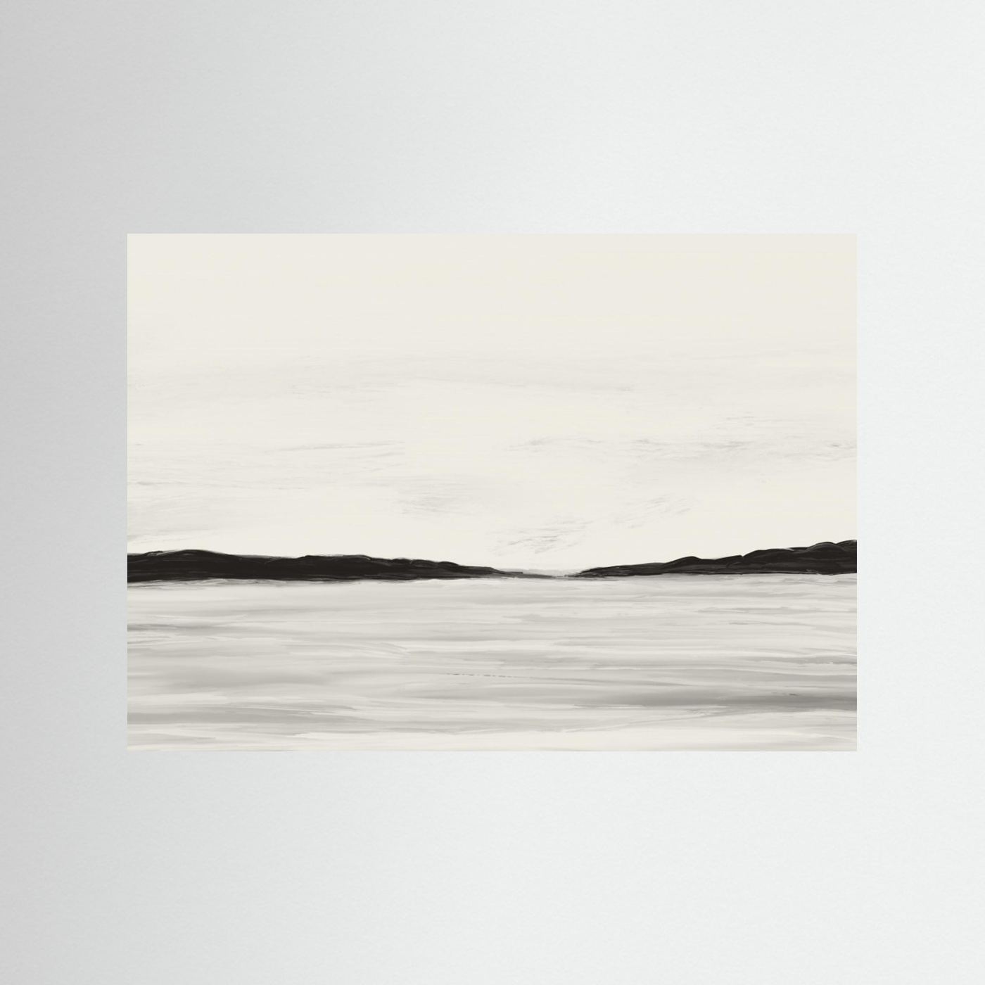 14 Minimal Landscape Ii 20x30 by Danushka Abeygoda