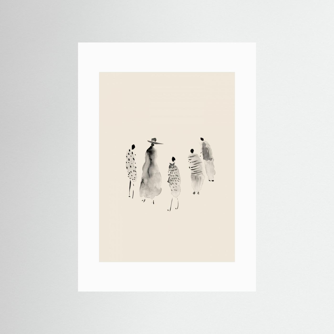 The People Going Out by Danushka Abeygoda