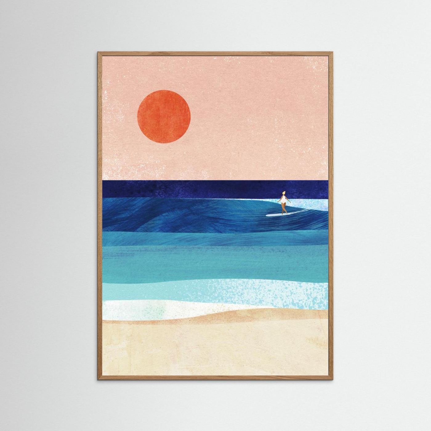 Surf Girl by Longwayhome