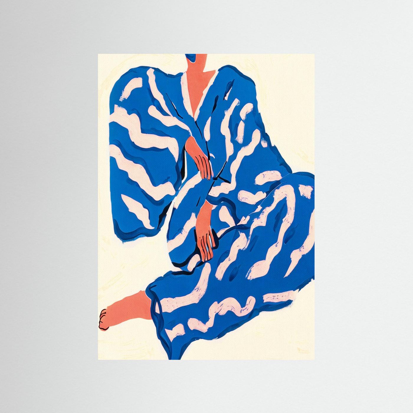 Portrait Indigoreverie by The Printable Studio