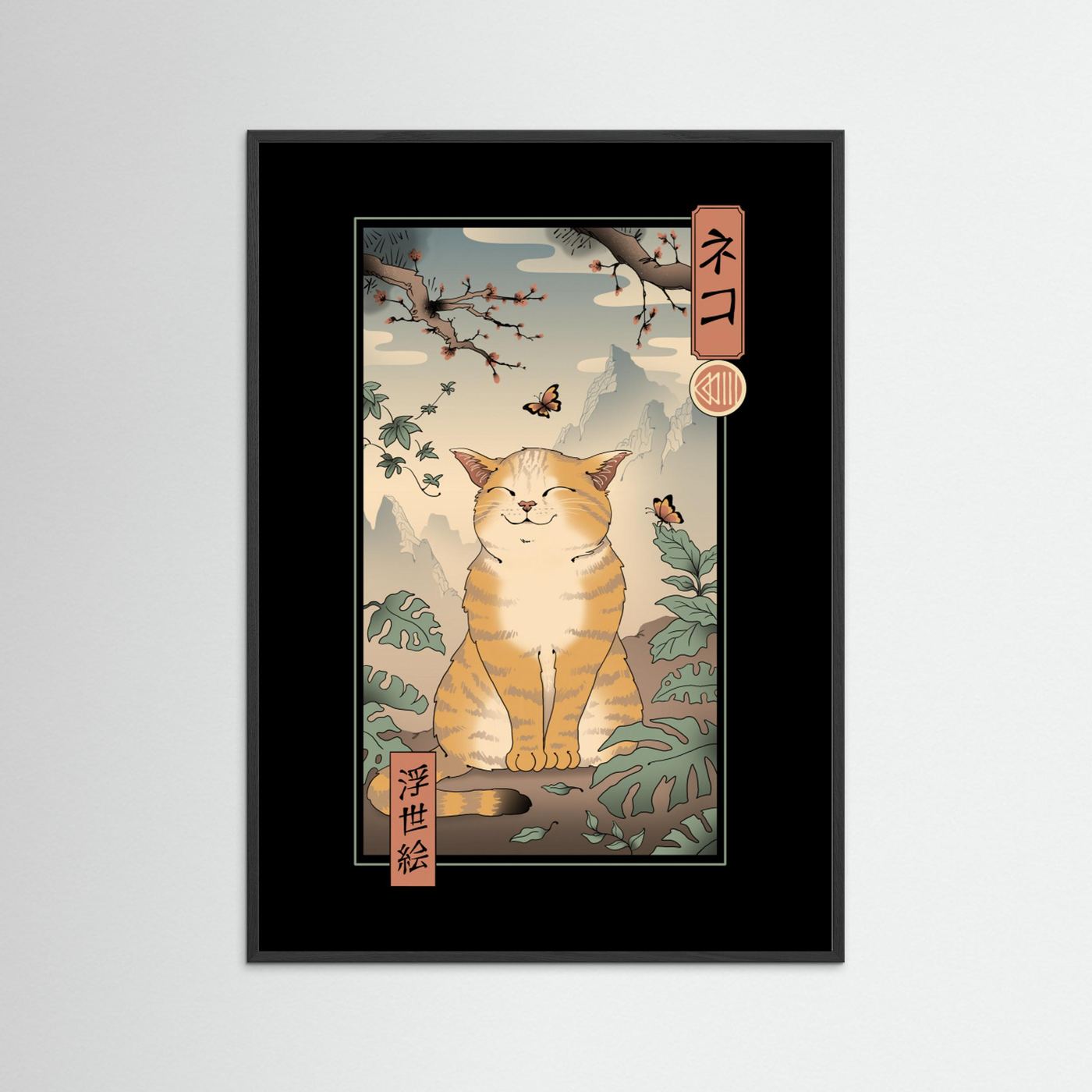 Edo Cat By Vincent Trinidad Art by Vincent Trinidad