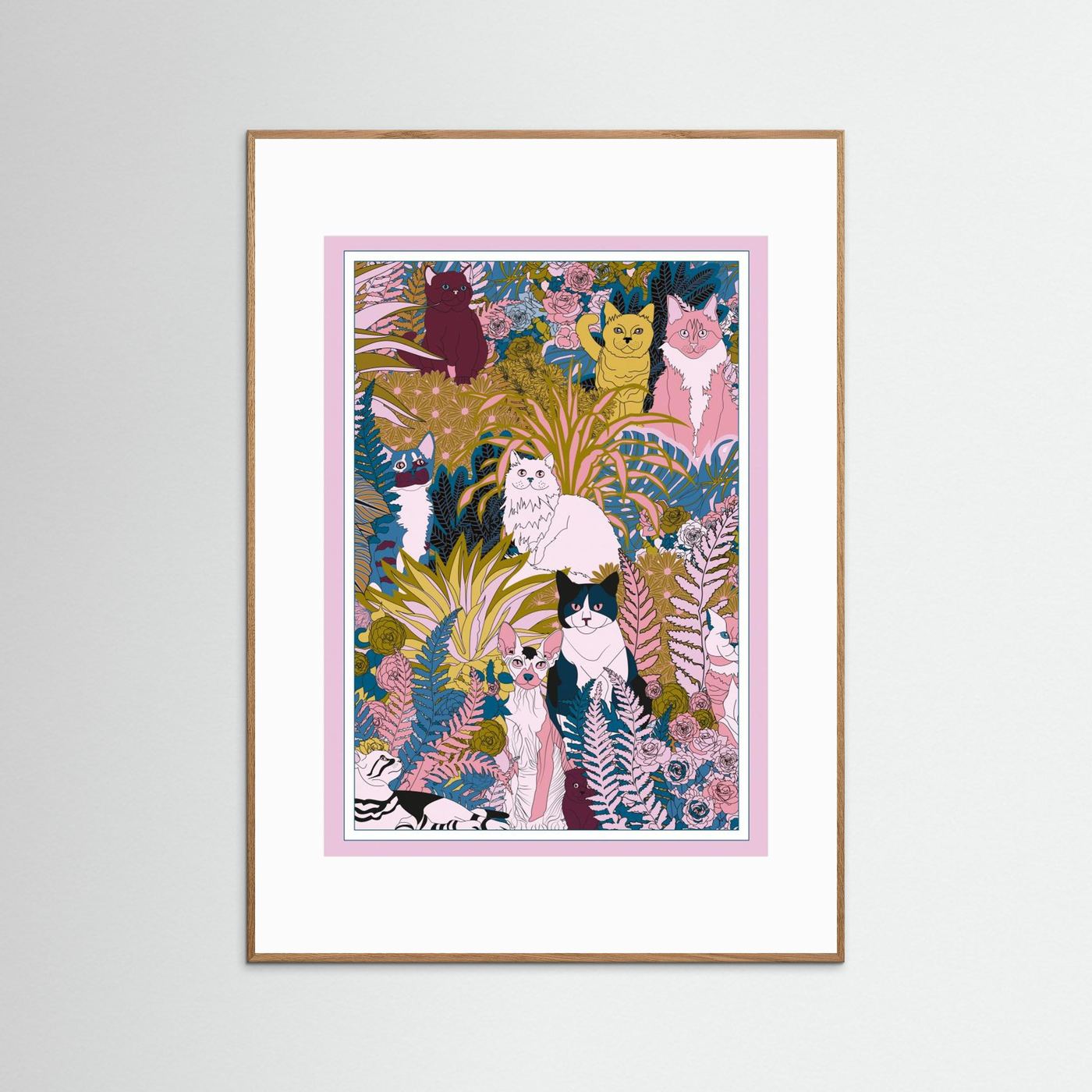 Garden Cats by Omg Kitty