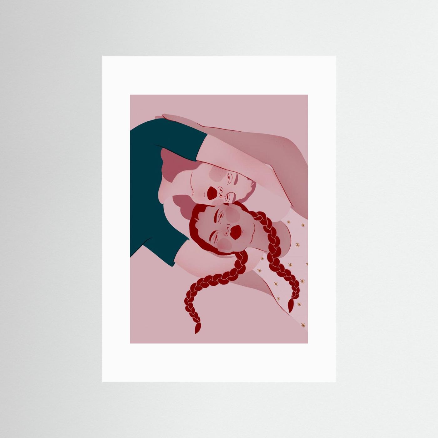 Gentle Loving Embrace by Ida Alvarsson