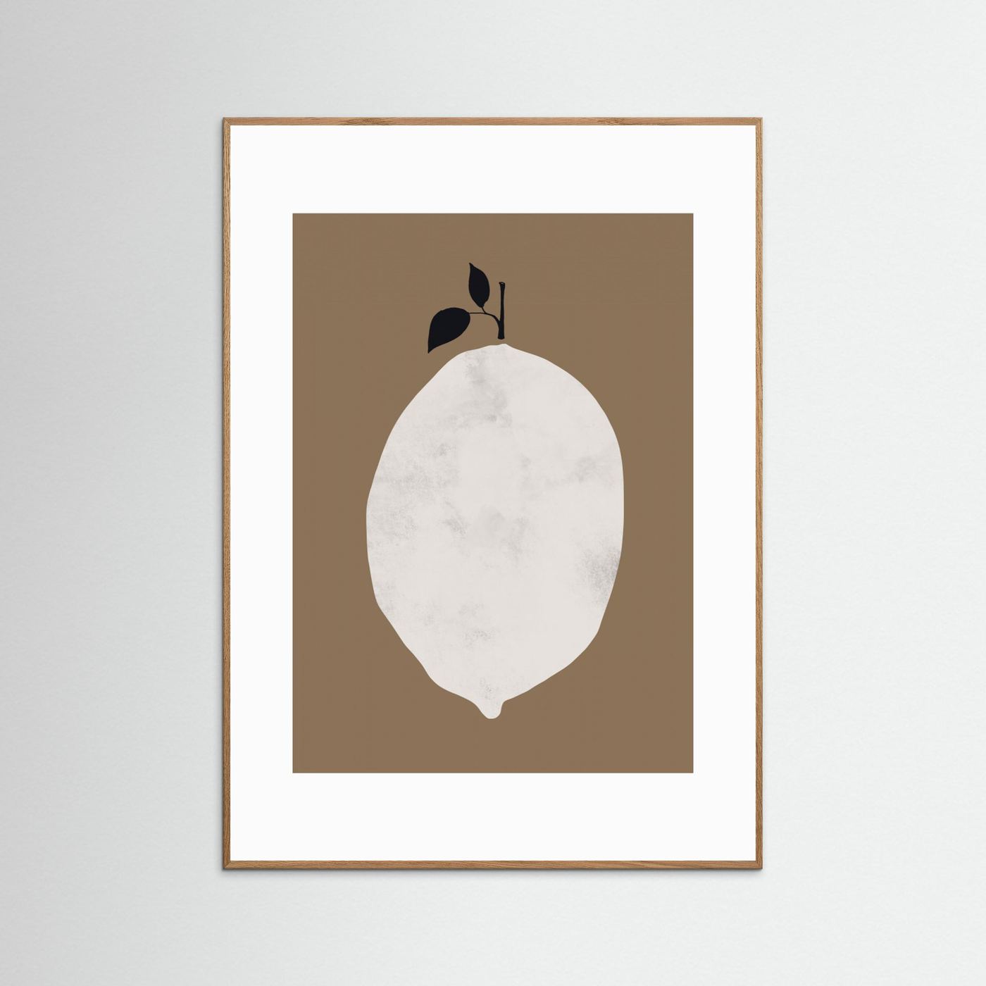 Minimal Lemon Still Life by Danushka Abeygoda