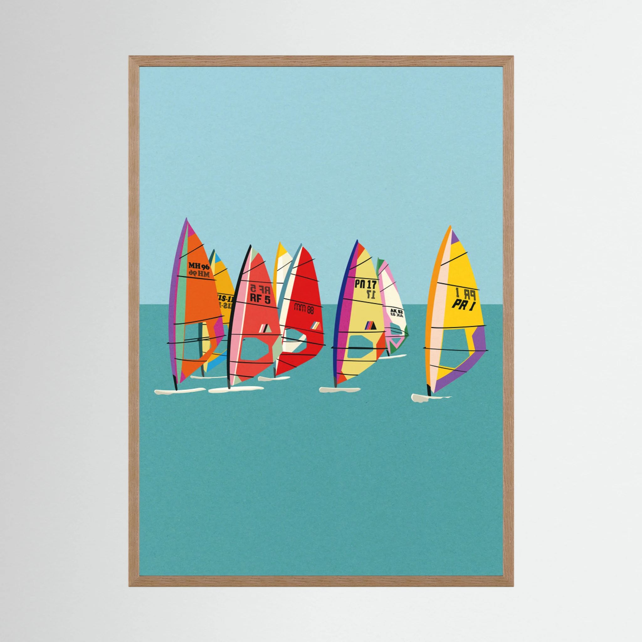 Baltic Sea Windsurfing by Rosi Feist