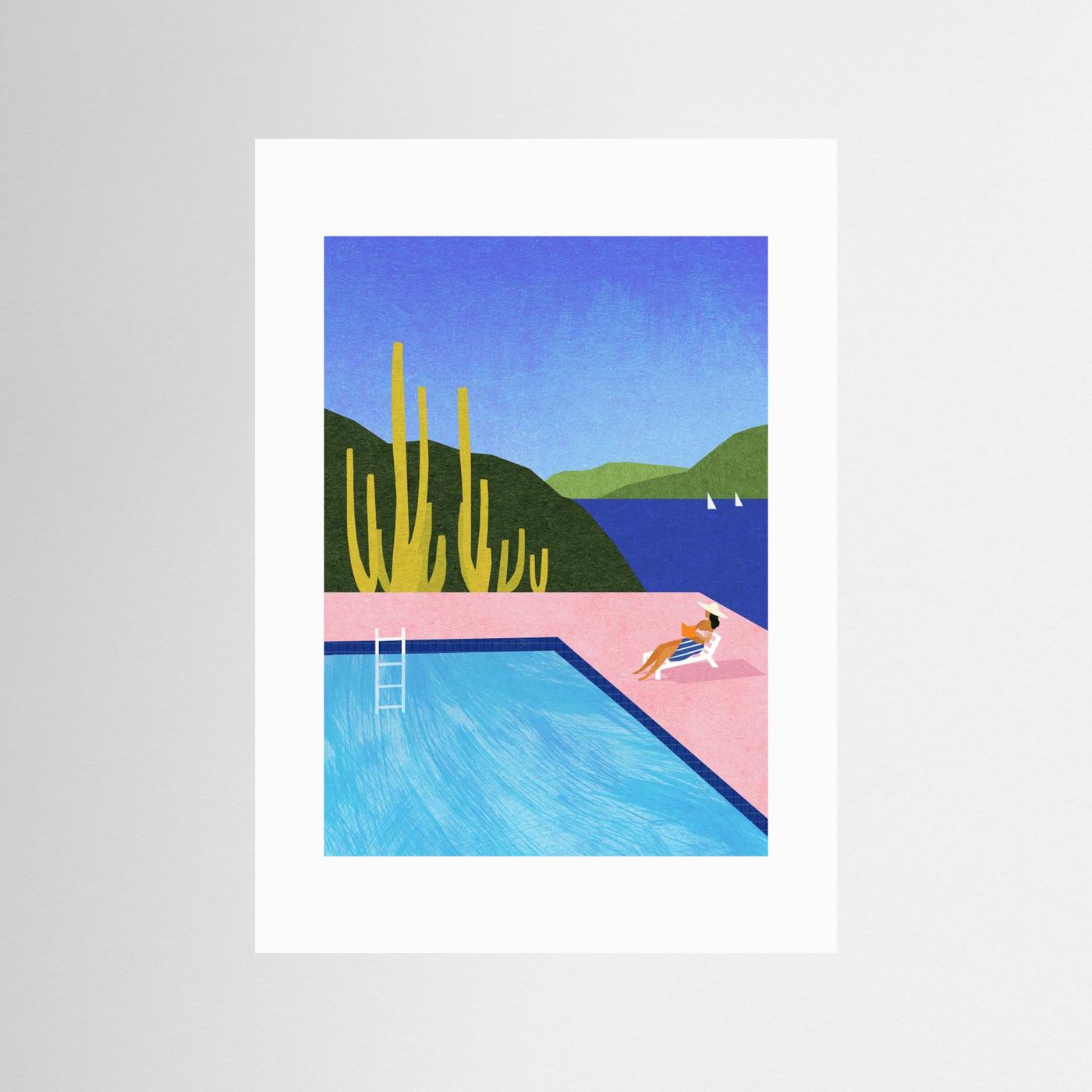 Swimming Pool Wall Art - Studio Mottos Fine Art Print