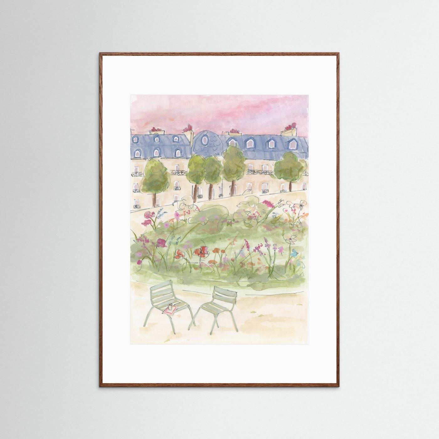 Parisian Garden by Katharina Puritscher