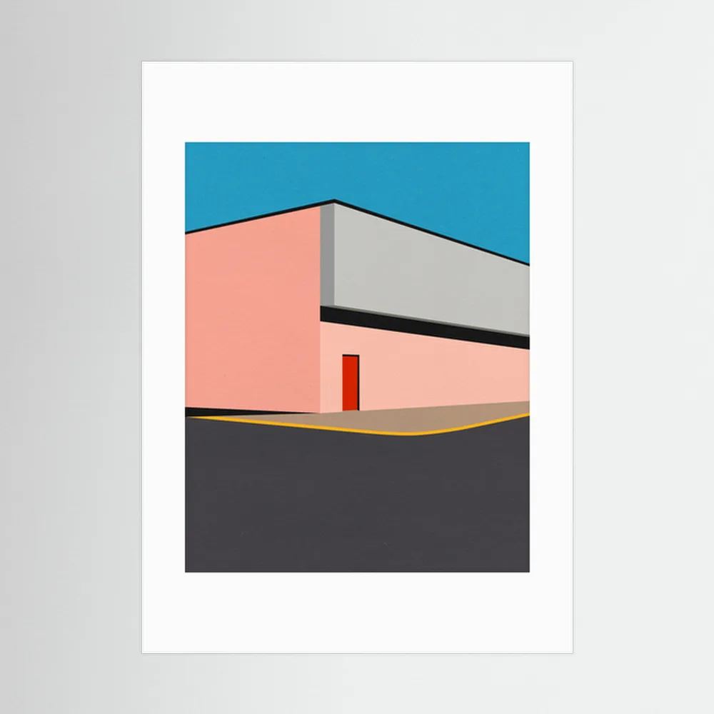 Warehouse Illustration by Rosi Feist