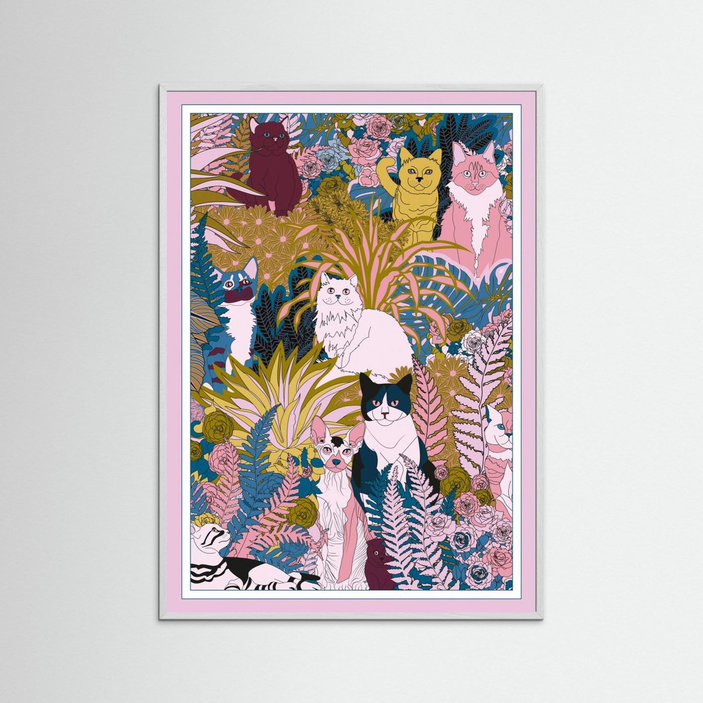 Garden Cats by Omg Kitty