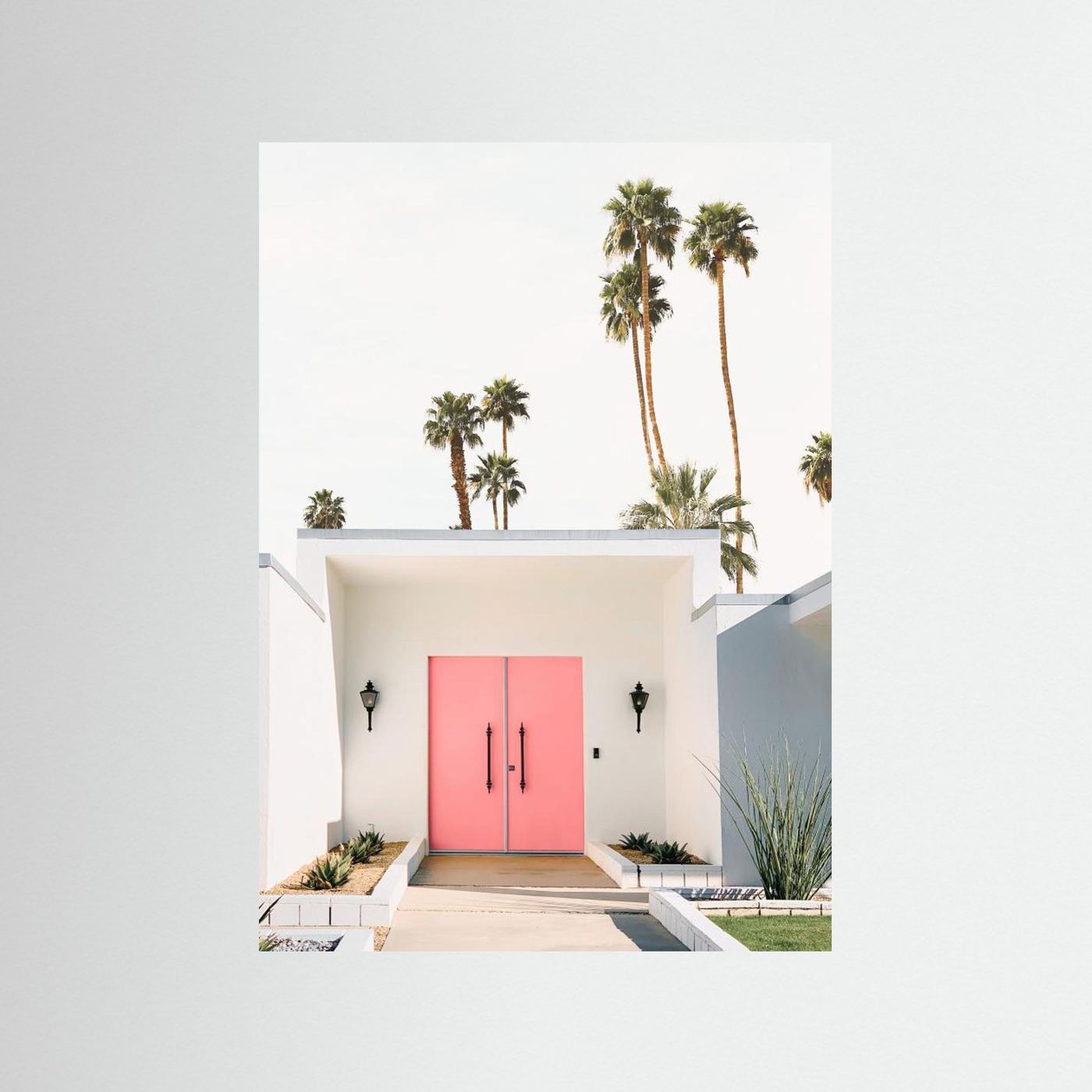 Palm Springs Pink Door by Kathrin Pienaar