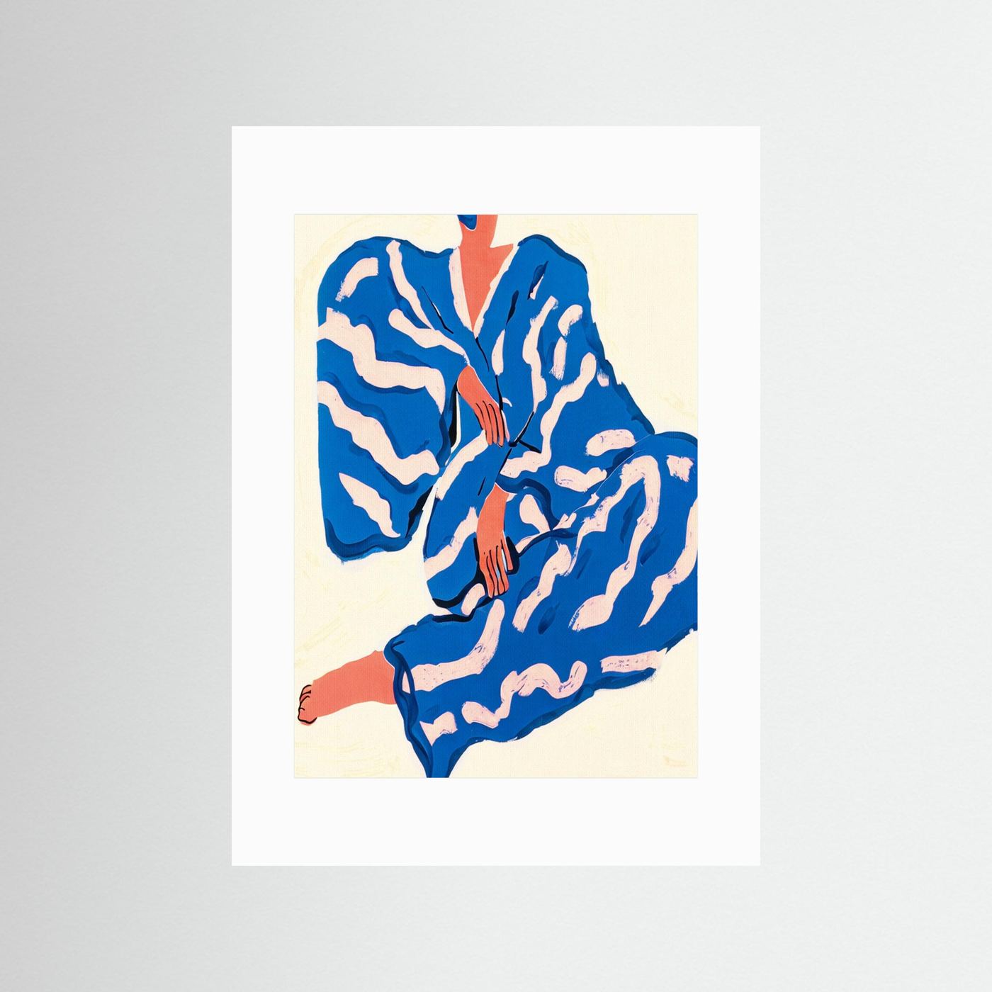 Portrait Indigoreverie by The Printable Studio