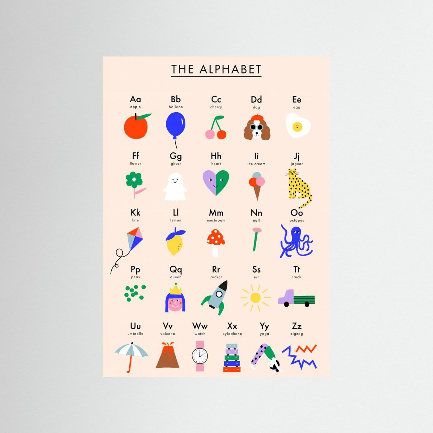 Colorful Kids Alphabet by Maren Gross