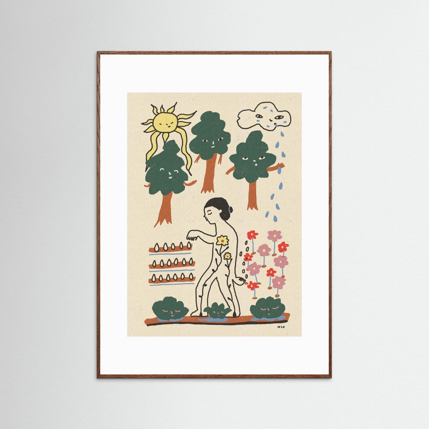 Inner Garden Growth by Raipa Studio
