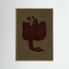 Dark Bird Blossom by Josephin Hermsdorf