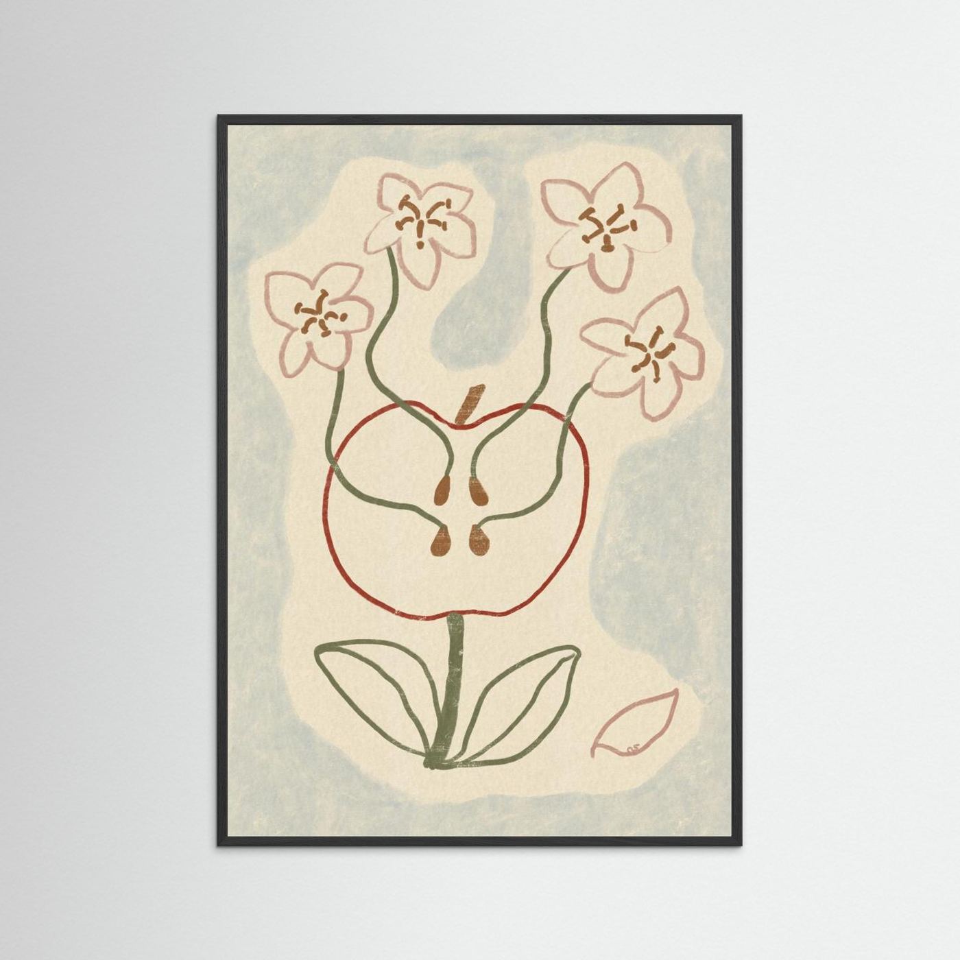 Blooming Apple Blossoms by Raipa Studio