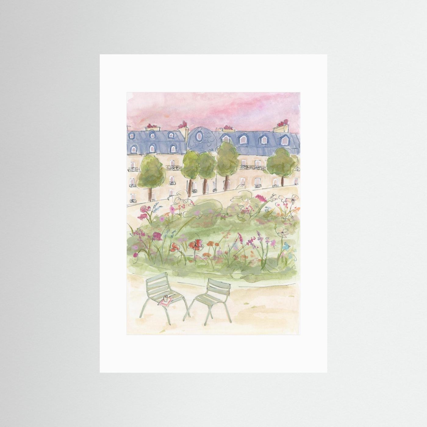 Parisian Garden by Katharina Puritscher