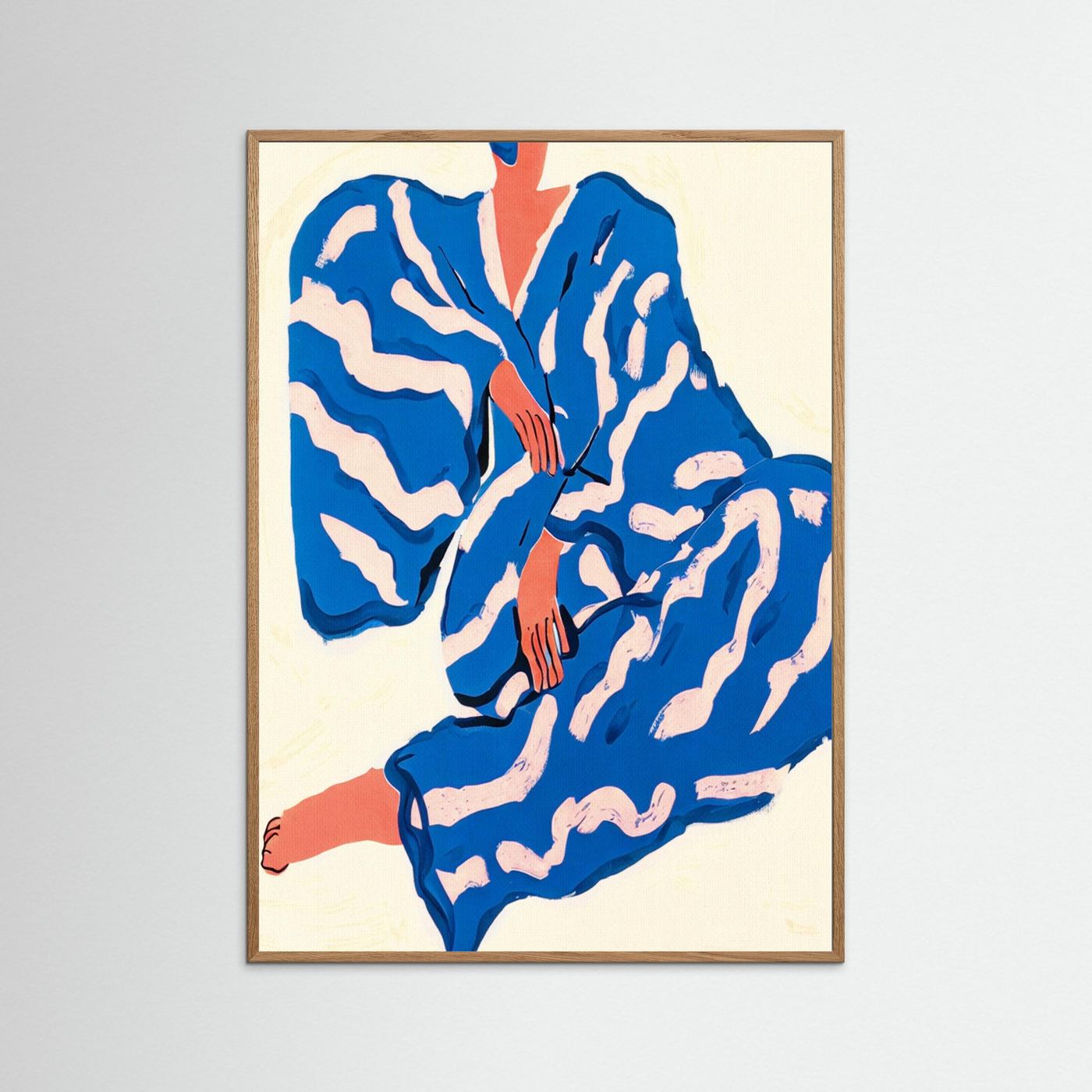 Portrait Indigoreverie by The Printable Studio