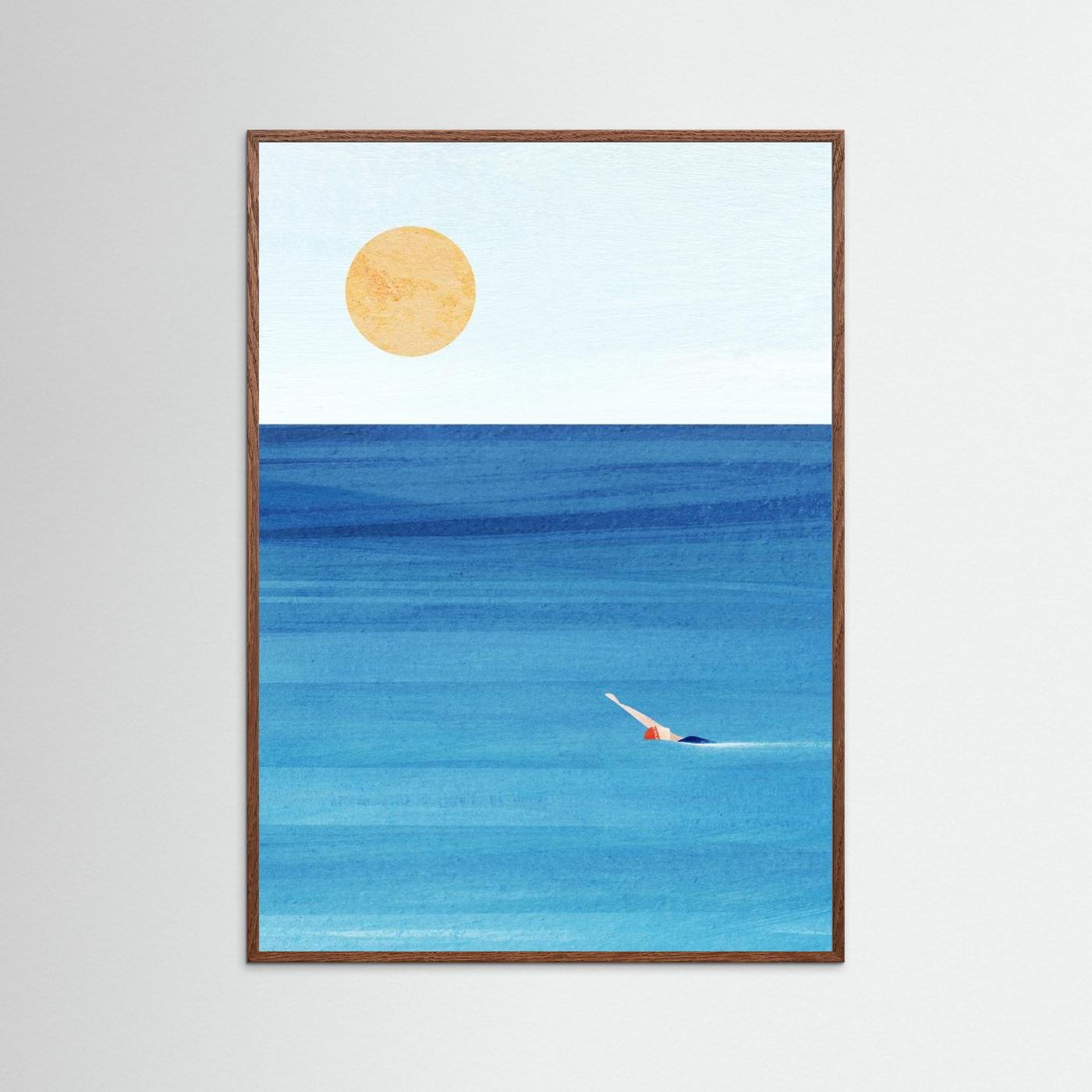 Sea Swim by Longwayhome