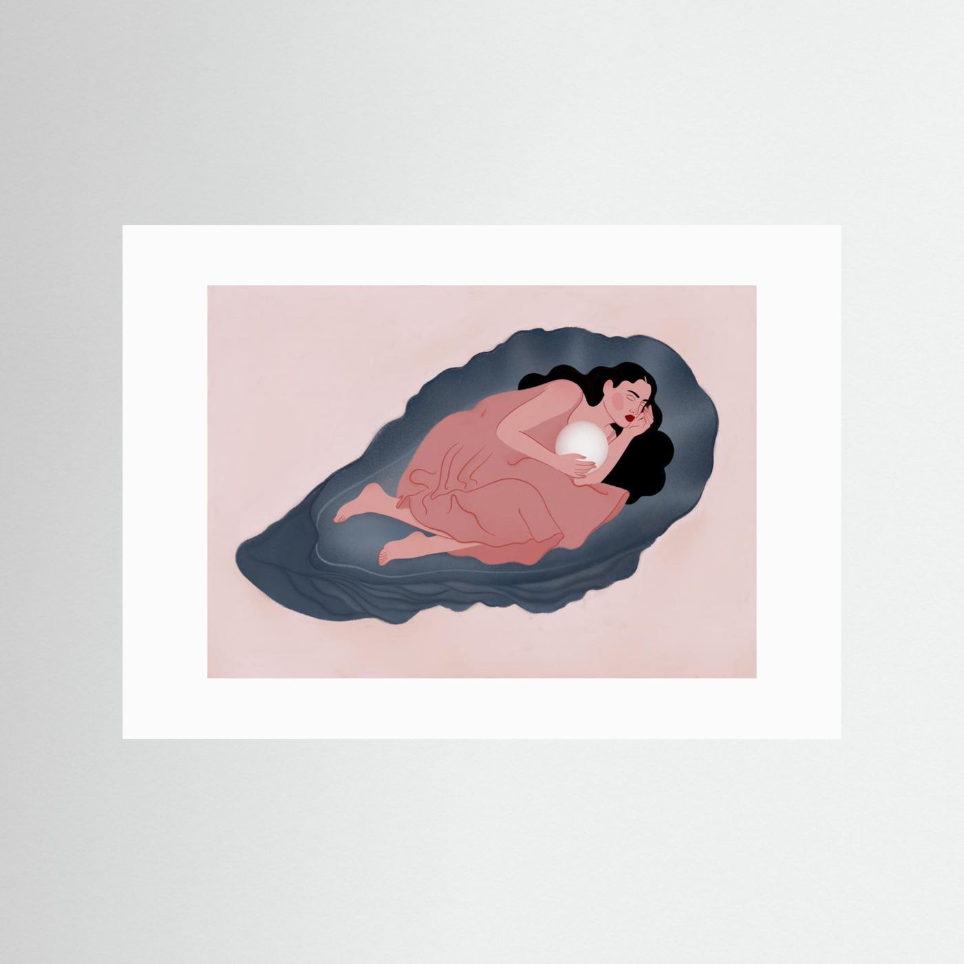 Sleeping Pearl Serenity by Ida Alvarsson