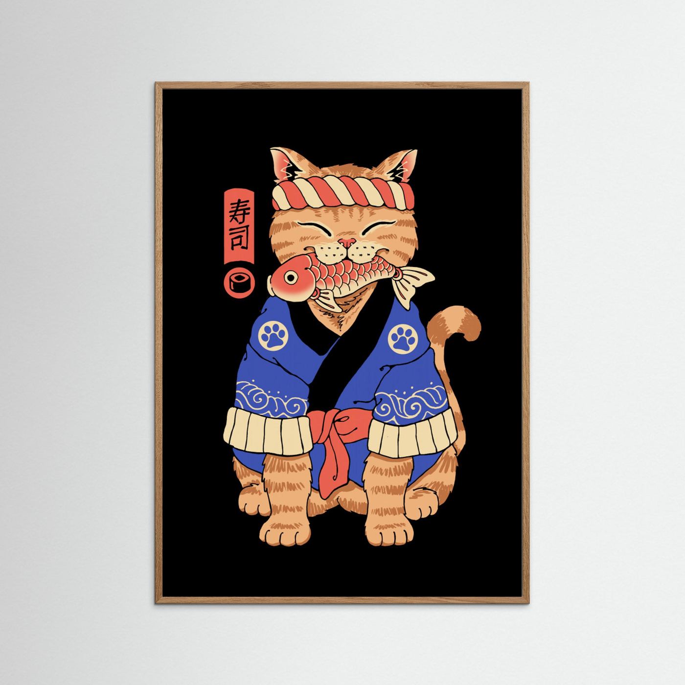 Sushi Meowster by Vincent Trinidad