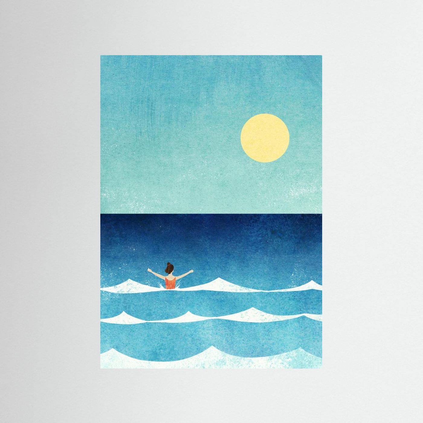Sea Swim ii by Longwayhome