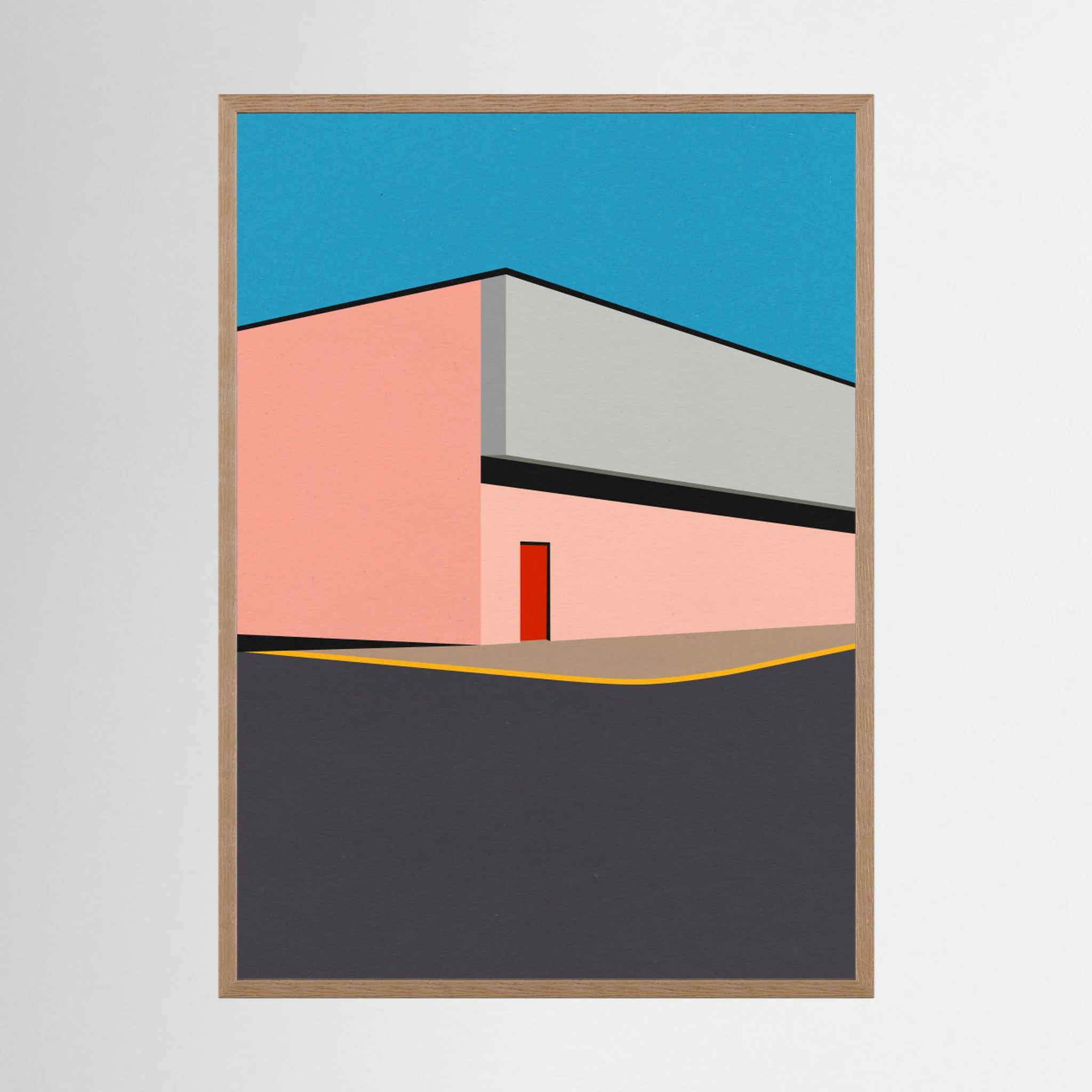 Warehouse Illustration by Rosi Feist