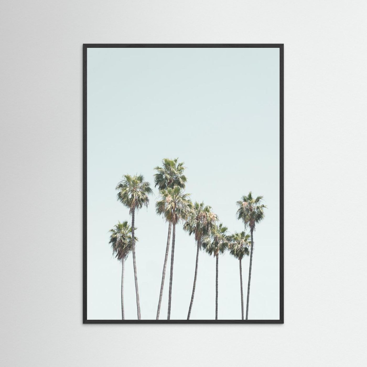 Blue Palm Trees by Kathrin Pienaar
