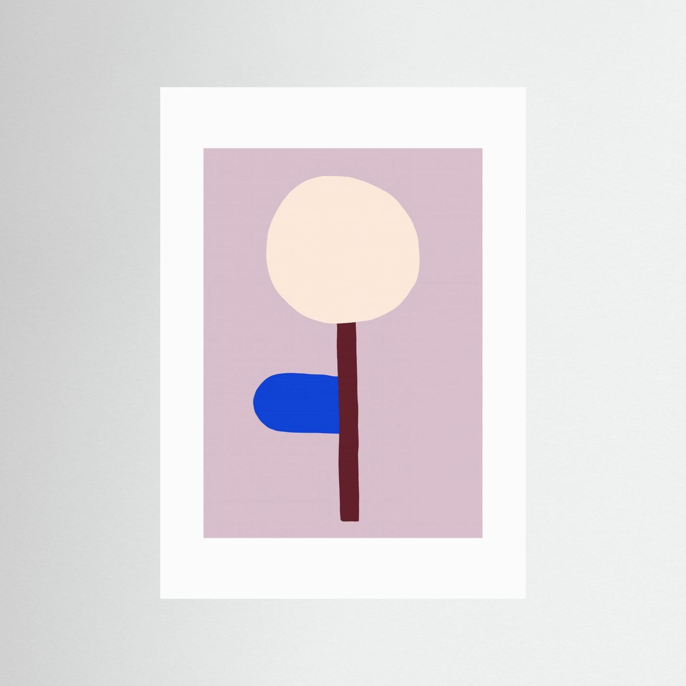 Abstract Geometric Flower by Maren Gross