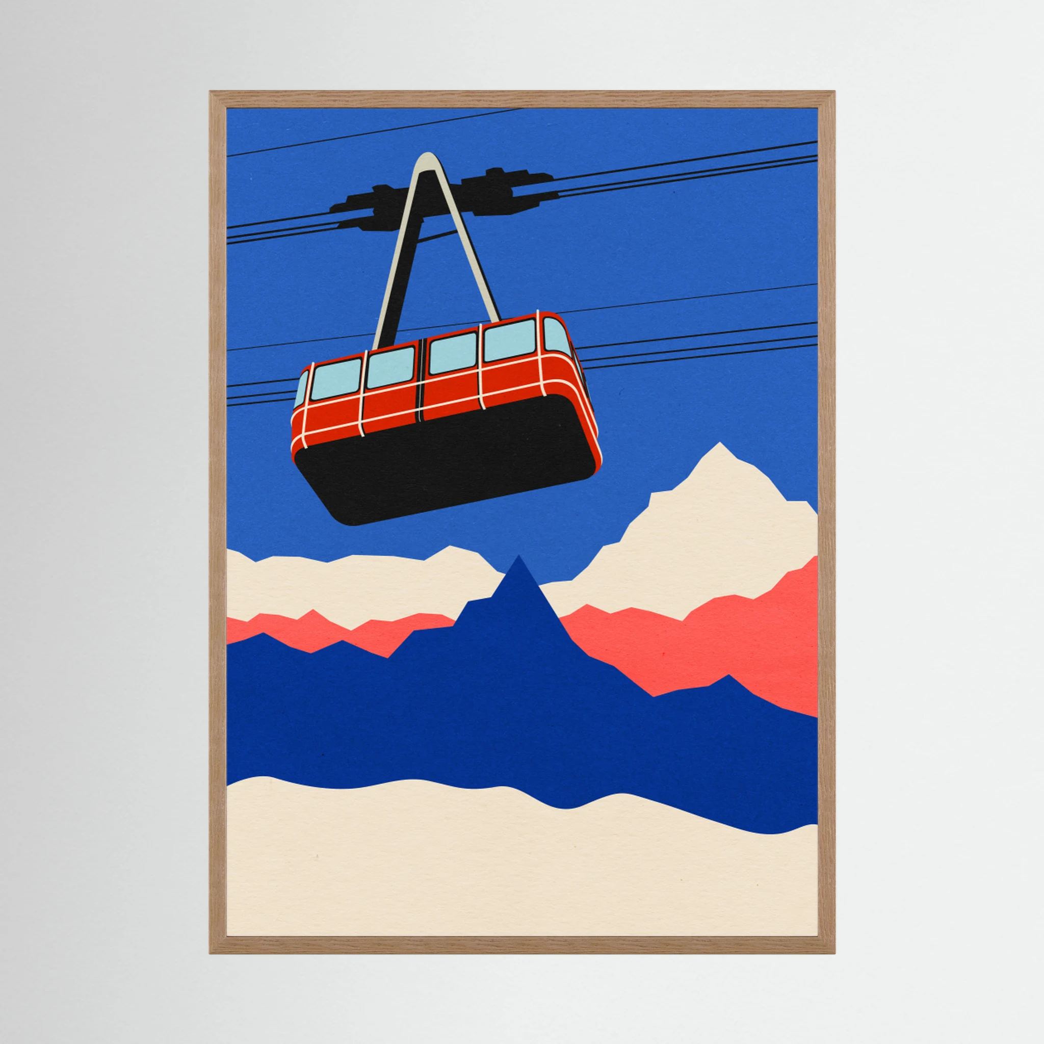 Ski Mountains by Rosi Feist