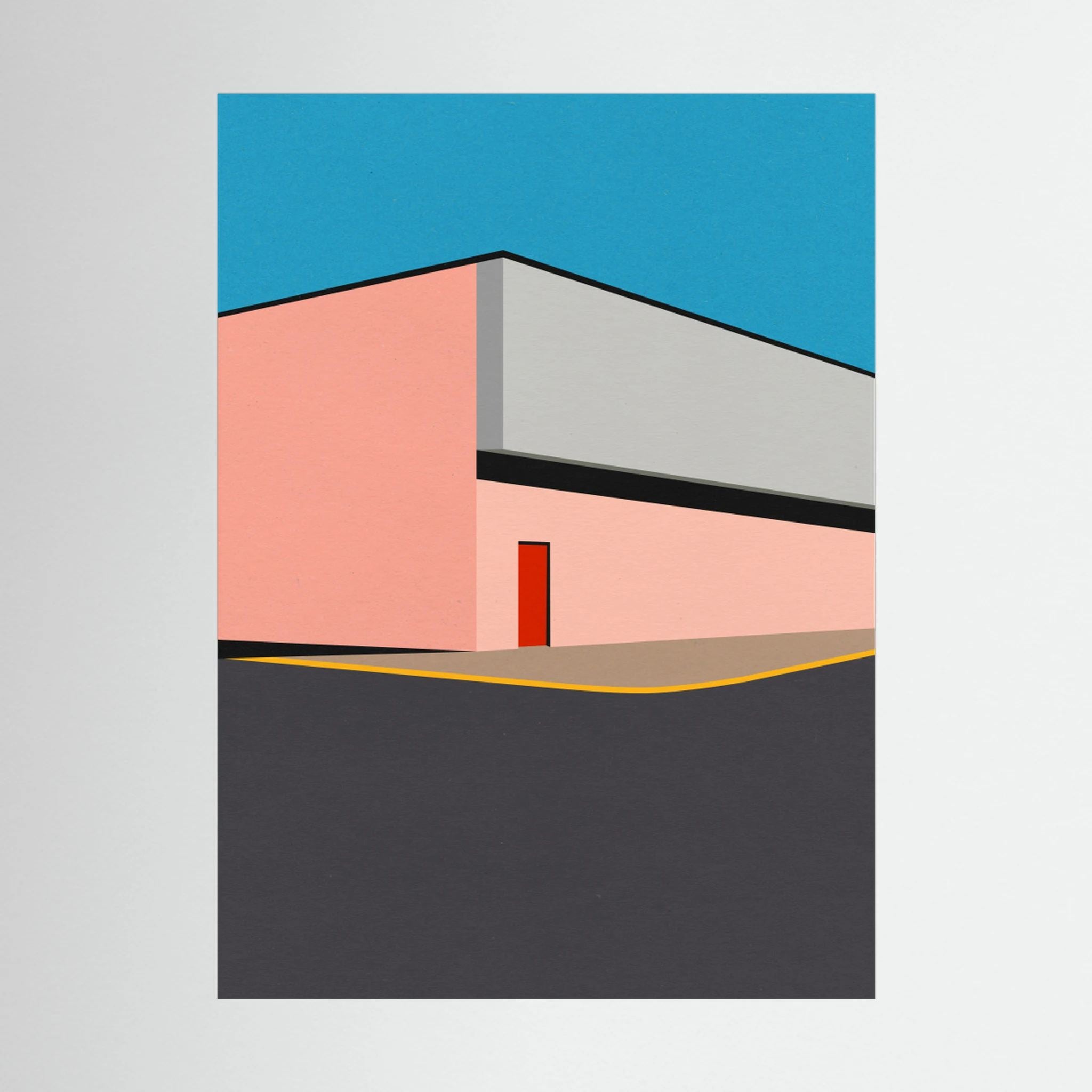 Warehouse Illustration by Rosi Feist