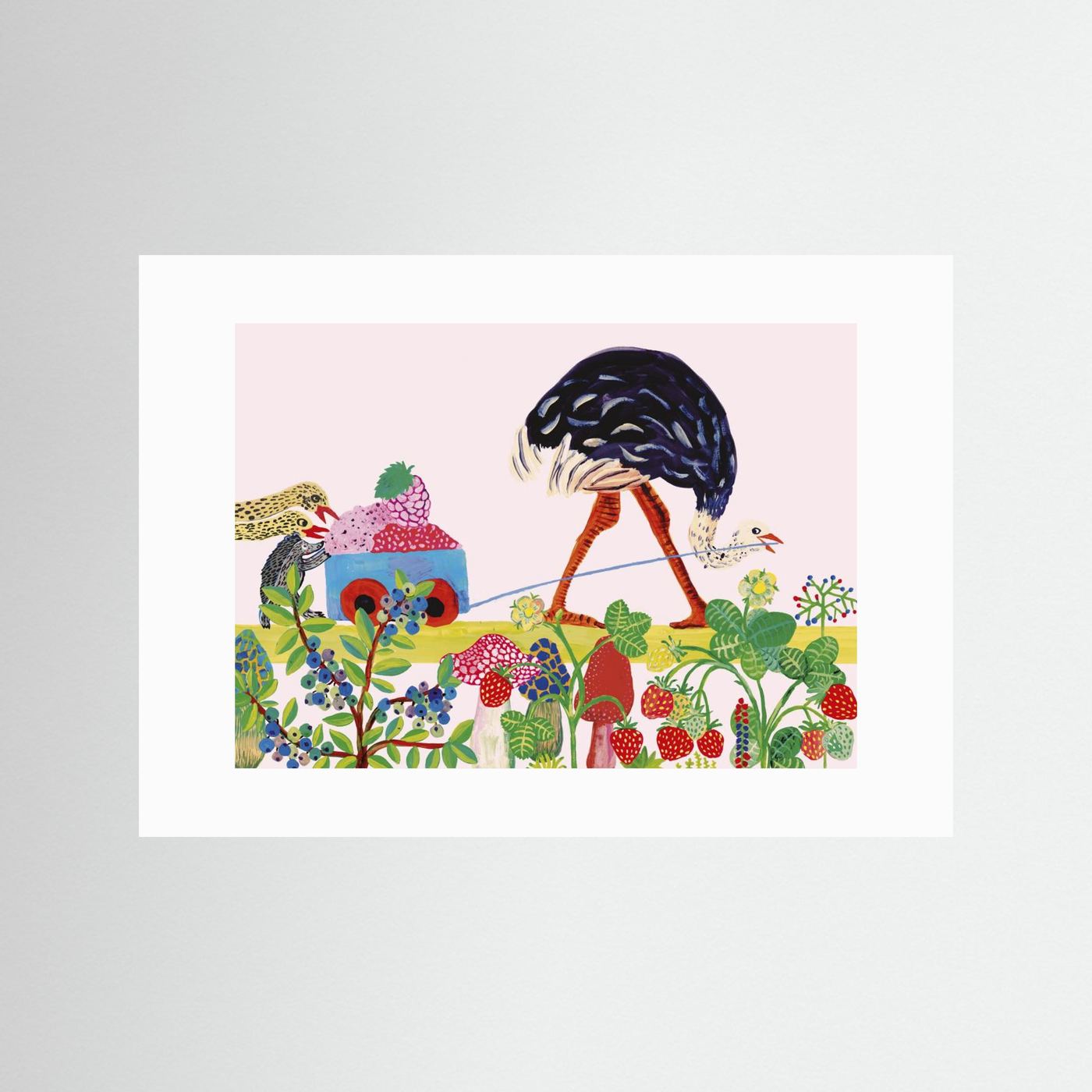 Ostrich by Kasia Walentynowicz