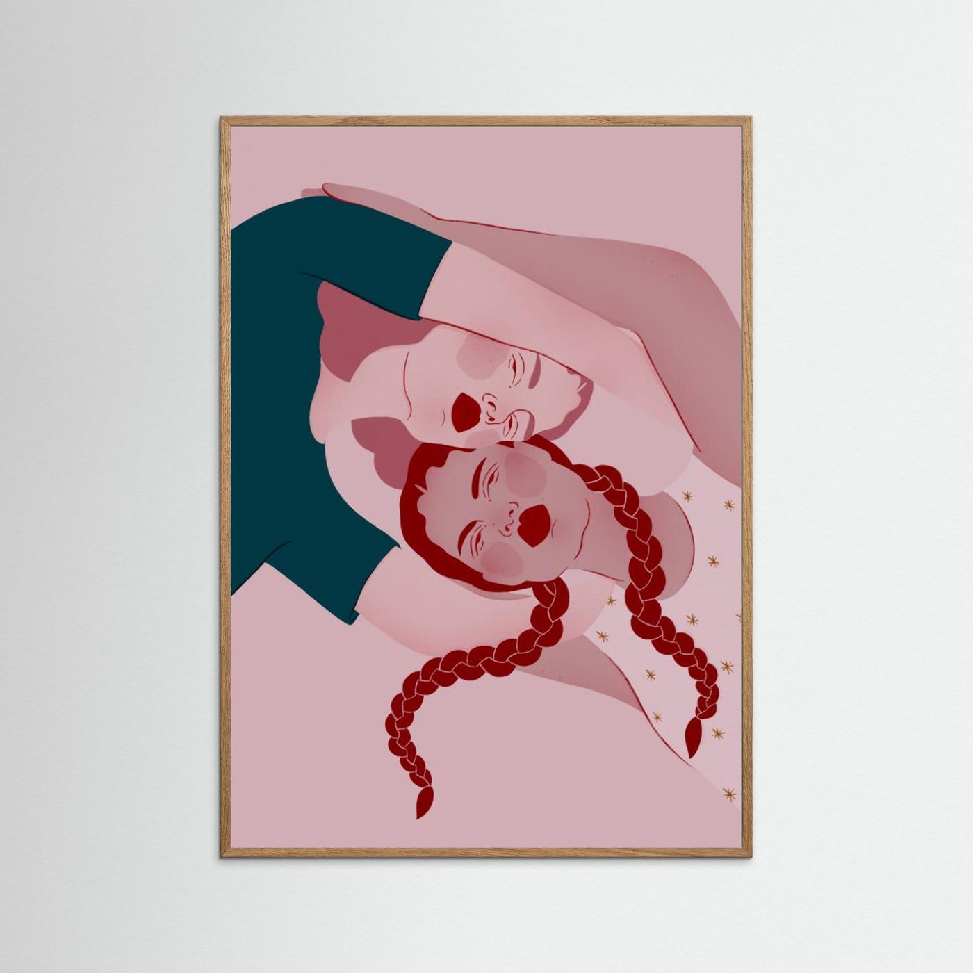 Gentle Loving Embrace by Ida Alvarsson