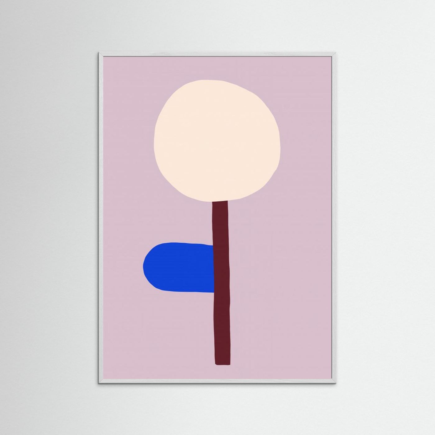 Abstract Geometric Flower by Maren Gross