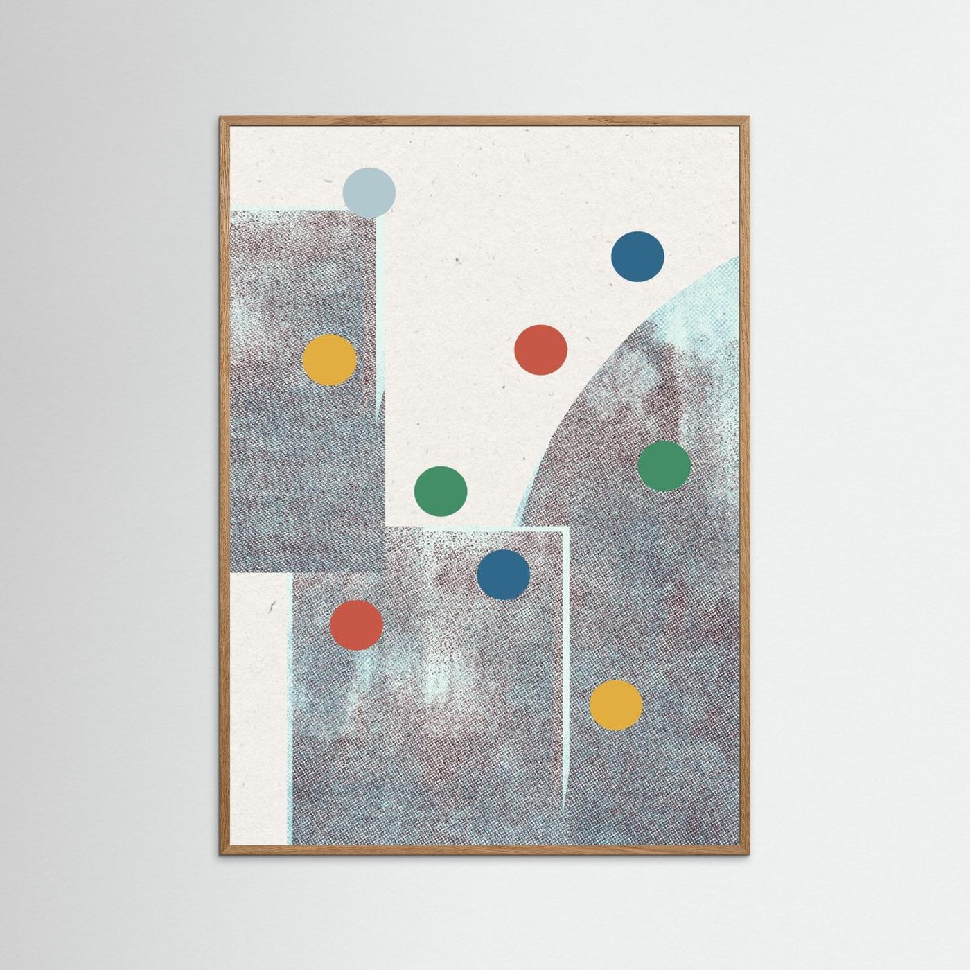 Retro Dots No.1 by The Miuus Studio