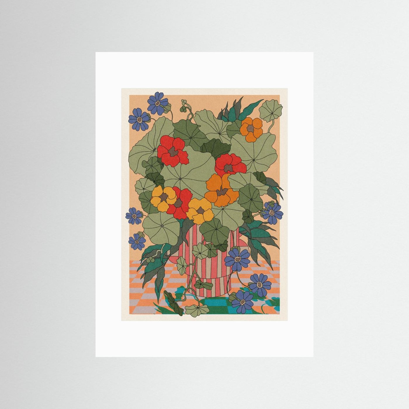 Nasturtiums by Omg Kitty