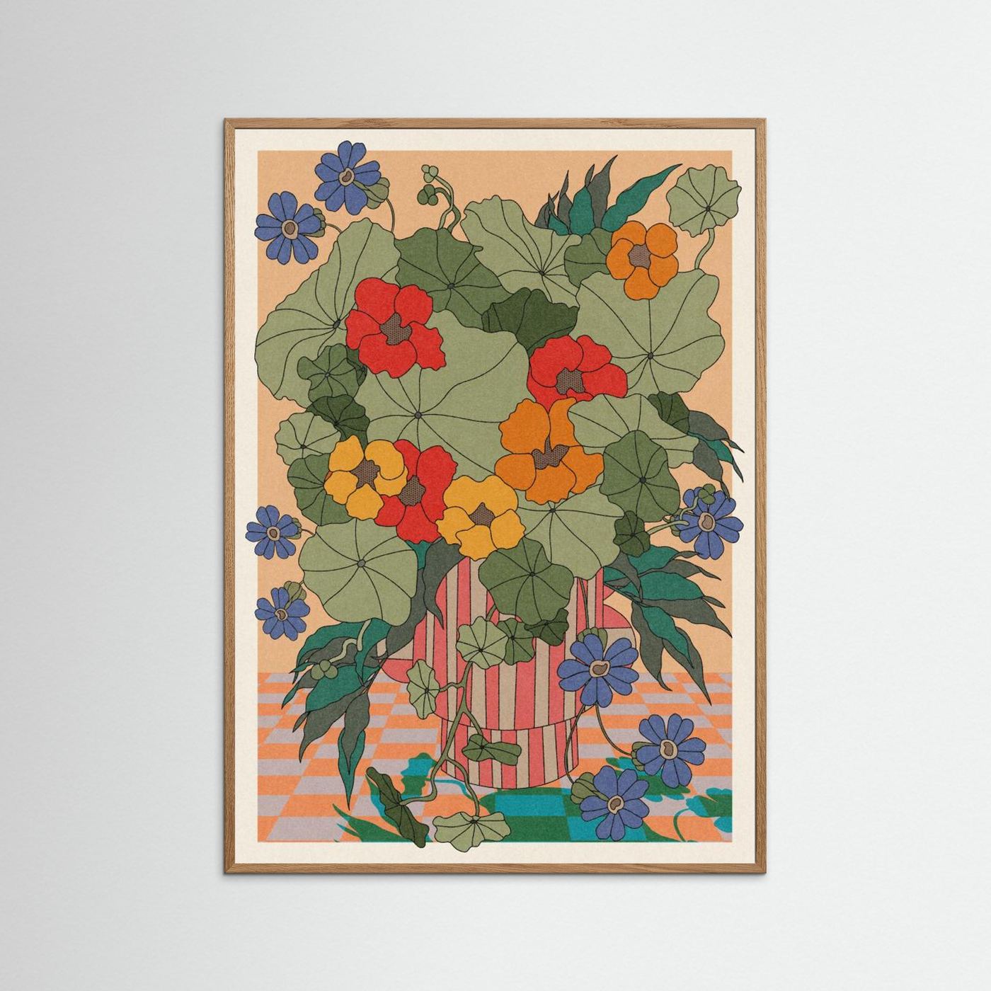 Nasturtiums by Omg Kitty