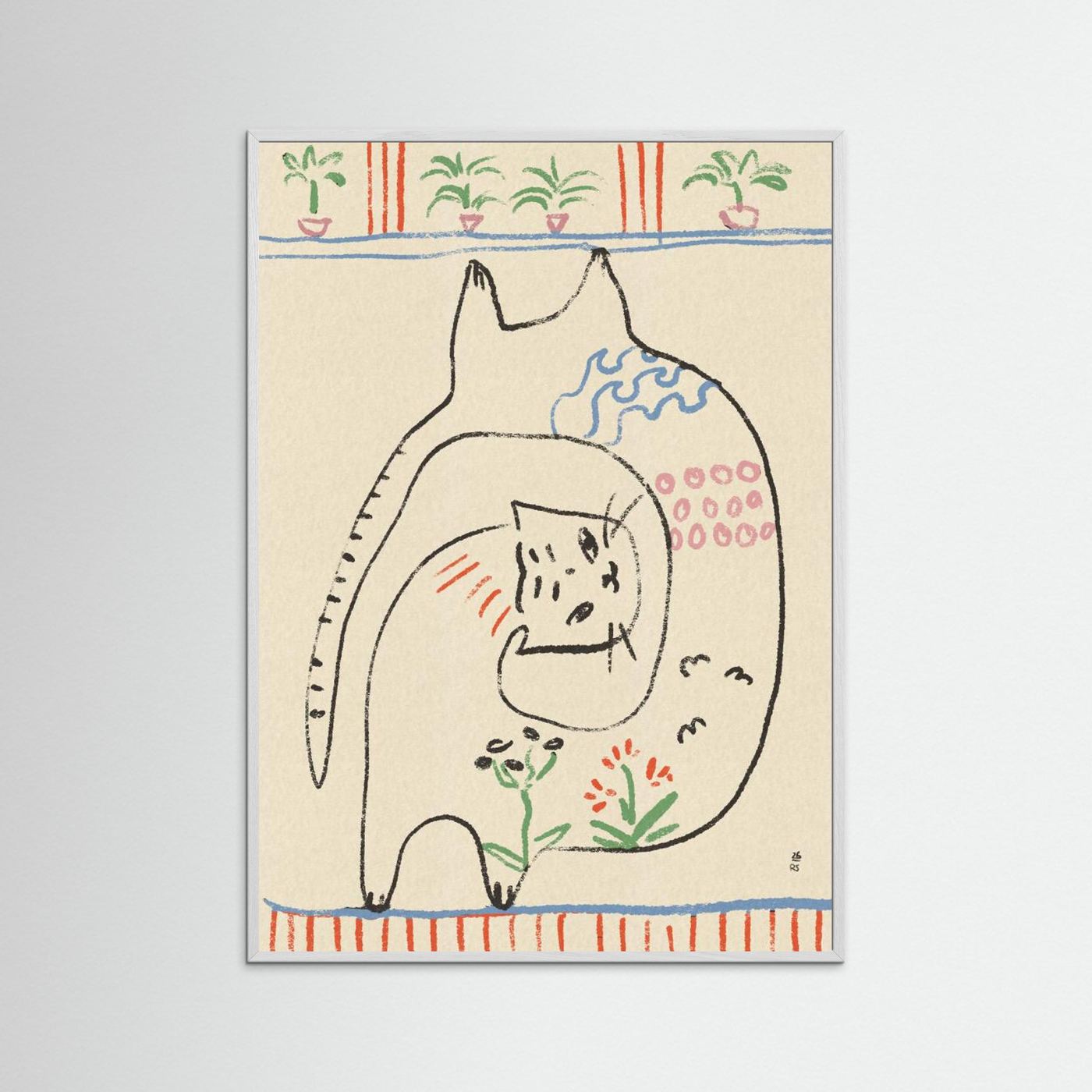 Playful Cats Illustration by Raipa Studio