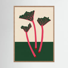 Swedish Garden Rhabarber by Rosi Feist