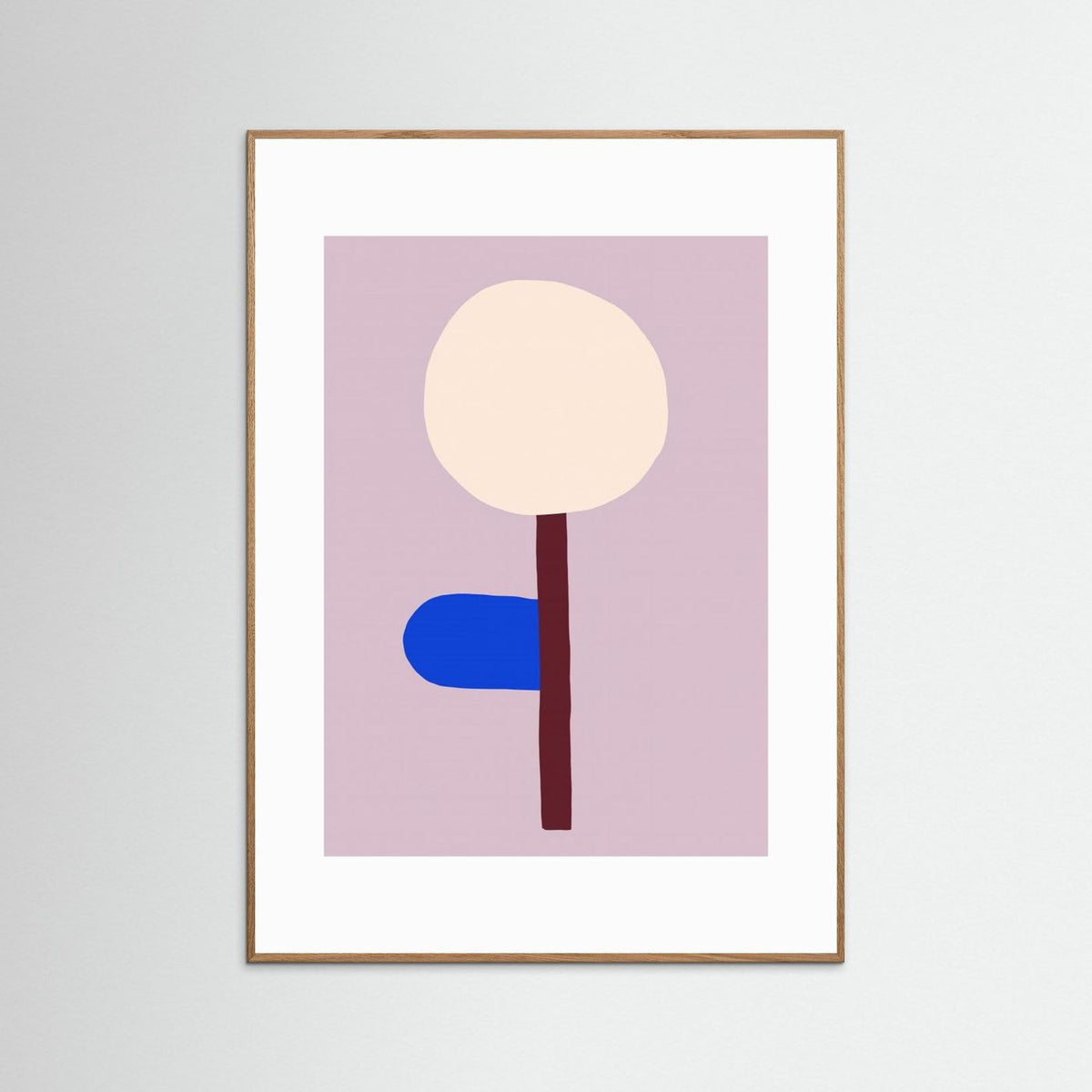 Abstract Geometric Flower by Maren Gross