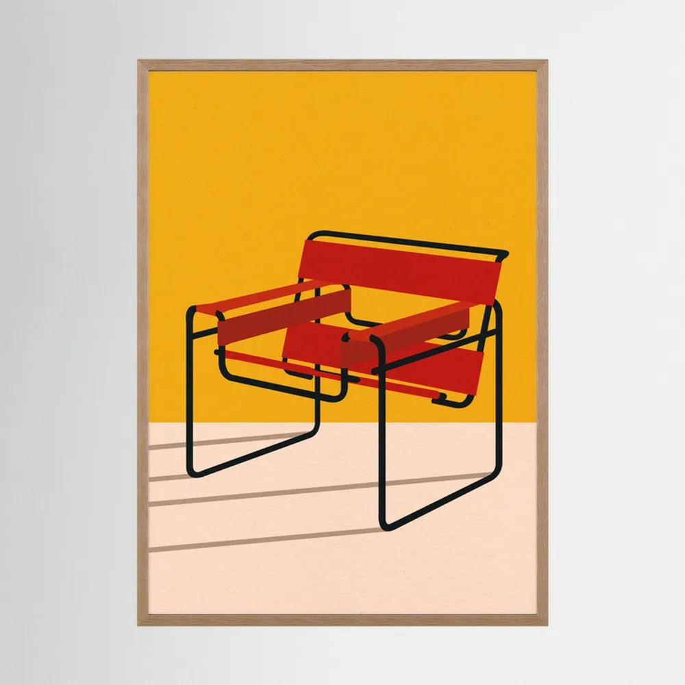 Wassily Chair Marcel Breuer by Rosi Feist