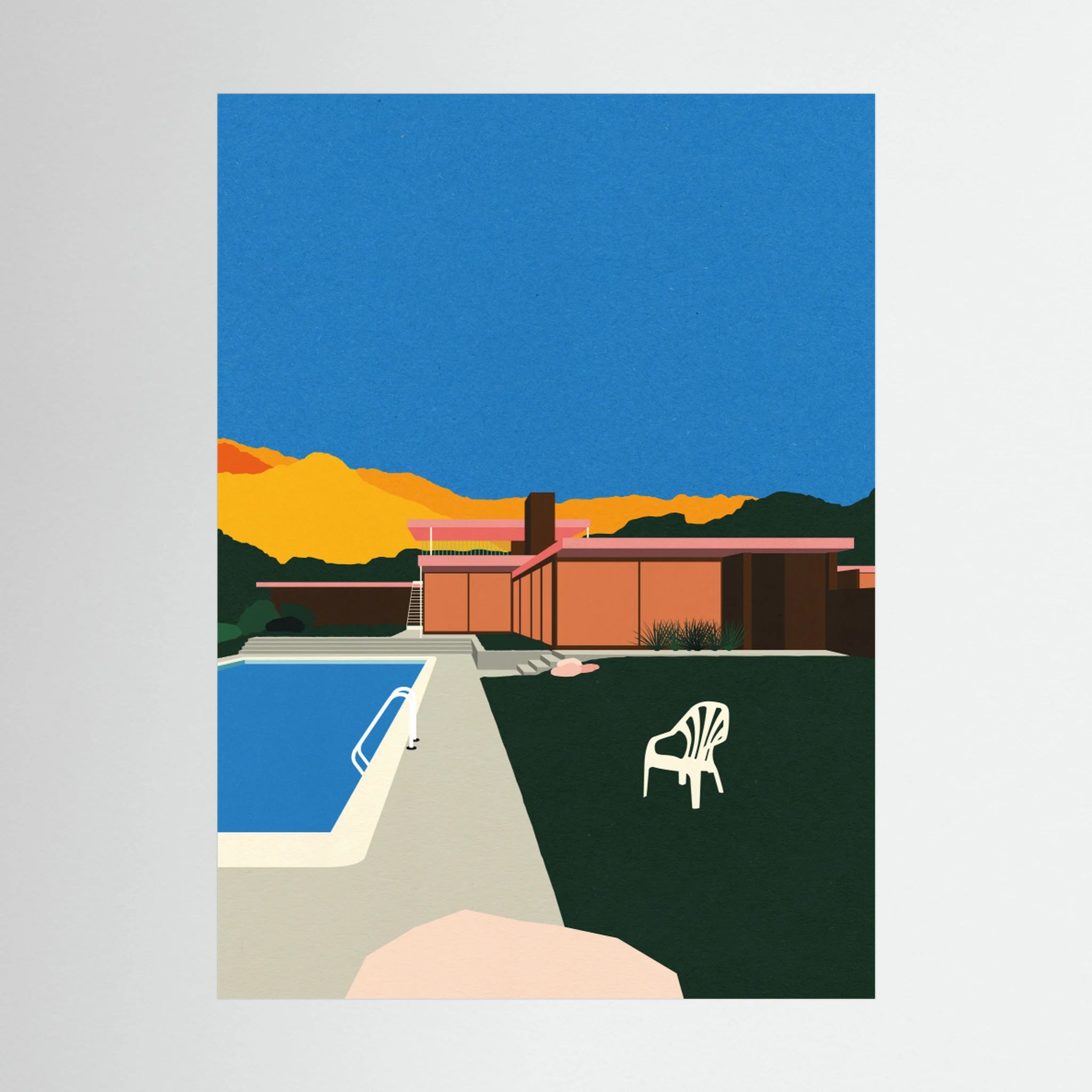 Kaufmann Desert House Poolside by Rosi Feist