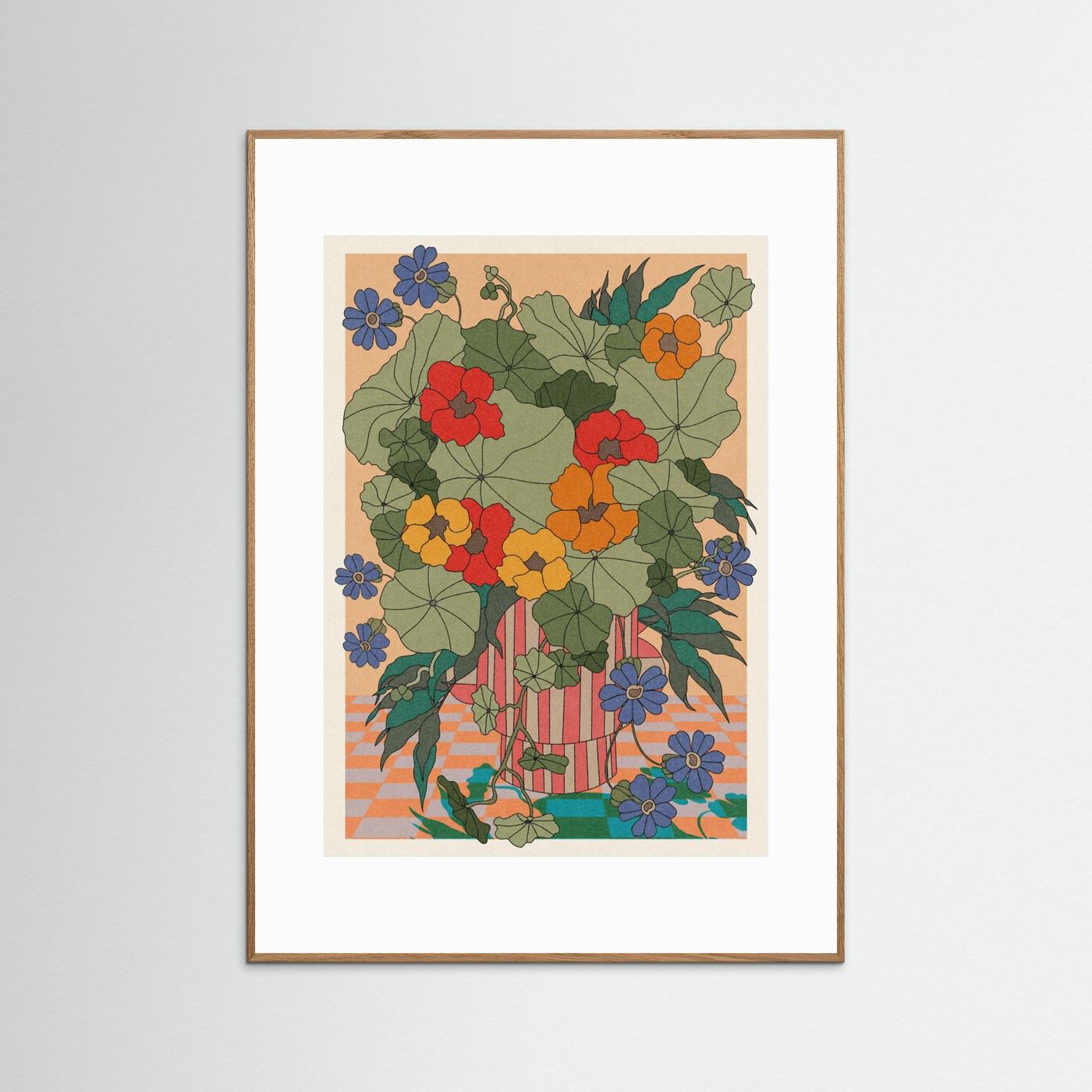 Nasturtiums by Omg Kitty