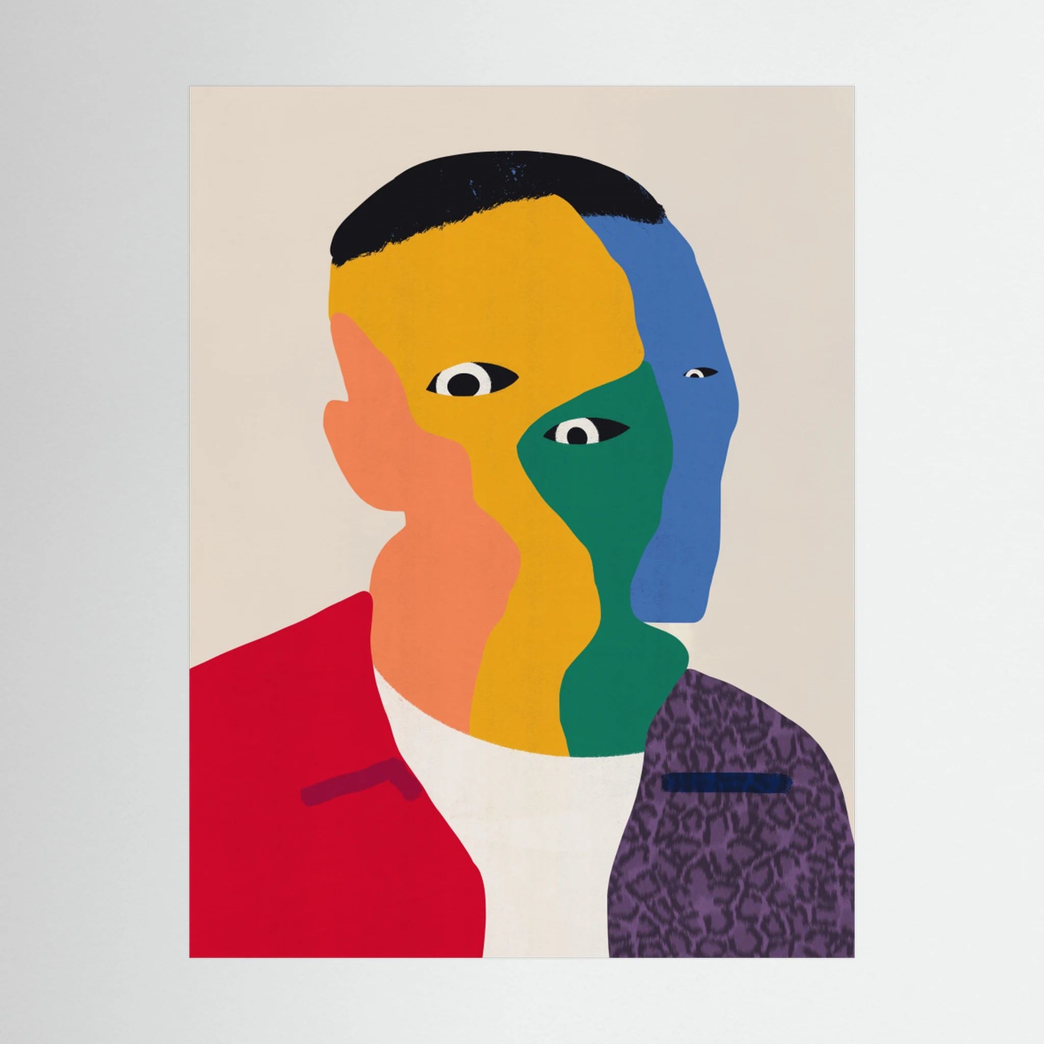 Colors of Personalities Portrait by Little Dean