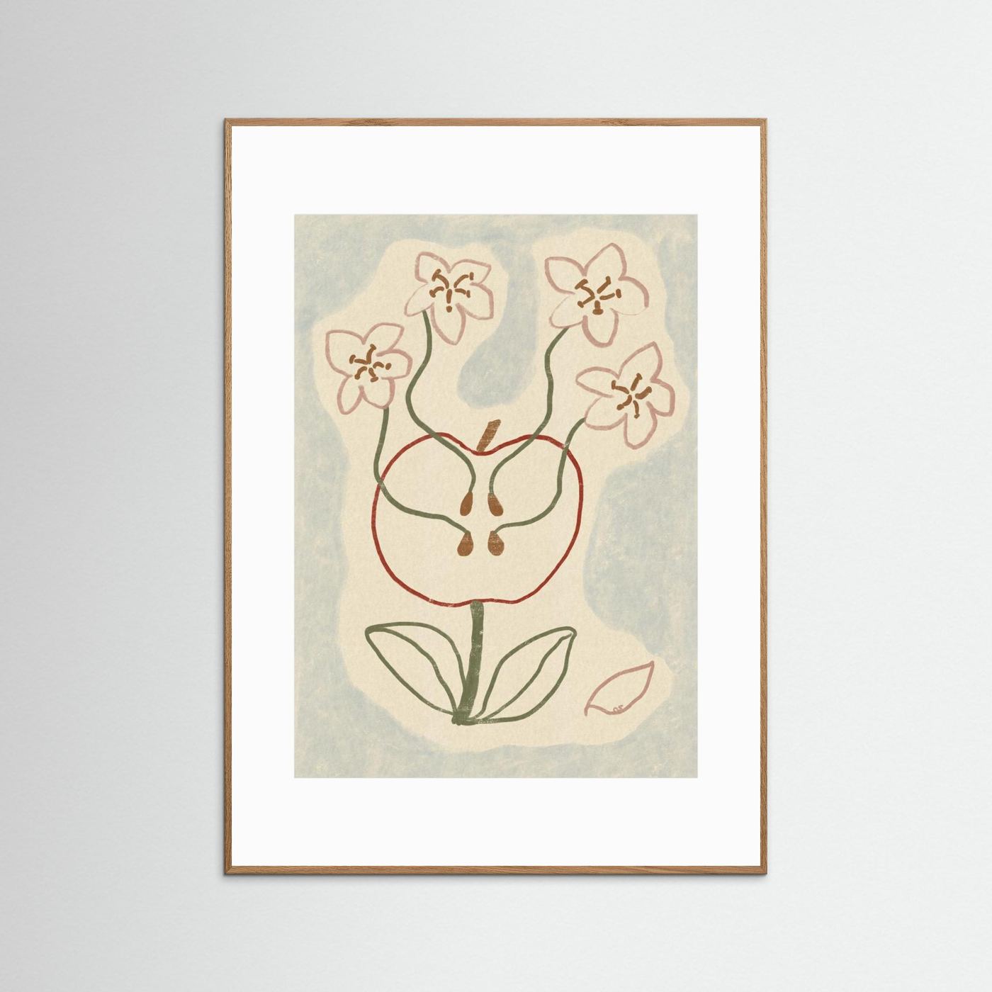 Blooming Apple Blossoms by Raipa Studio