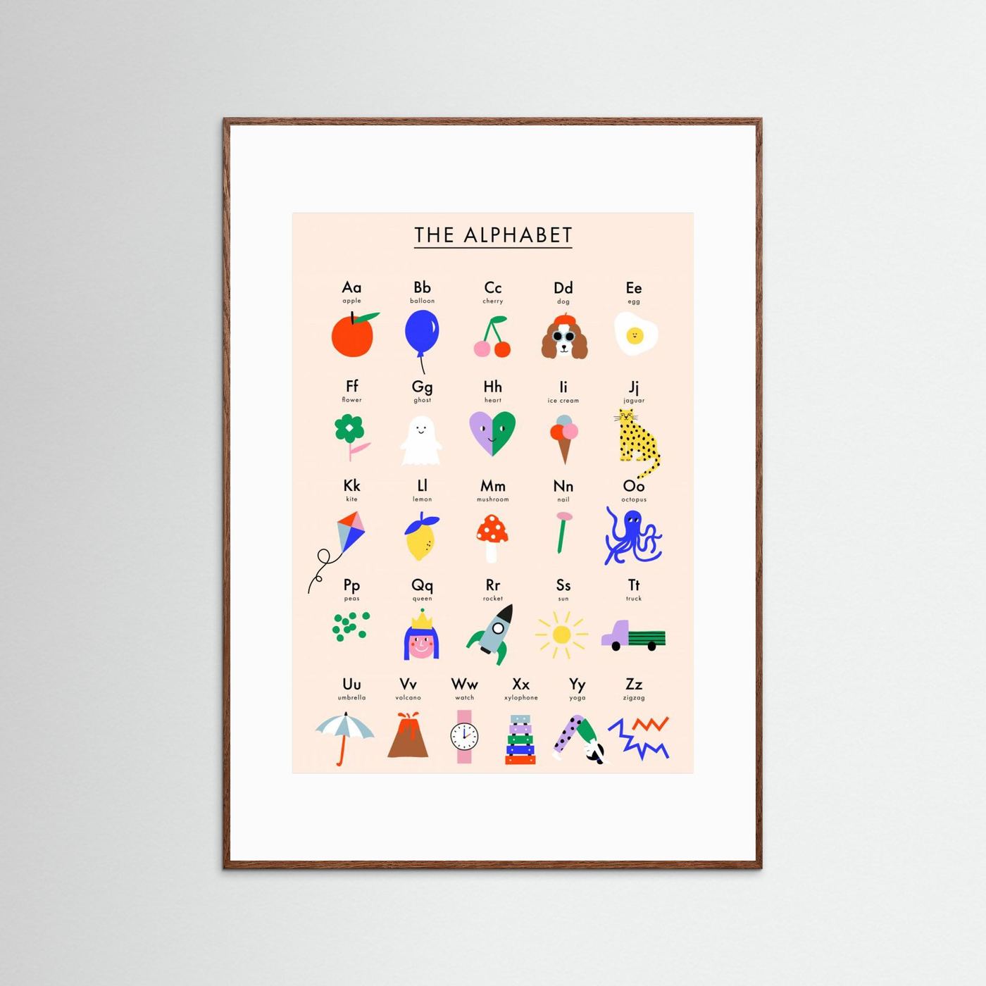 Colorful Kids Alphabet by Maren Gross